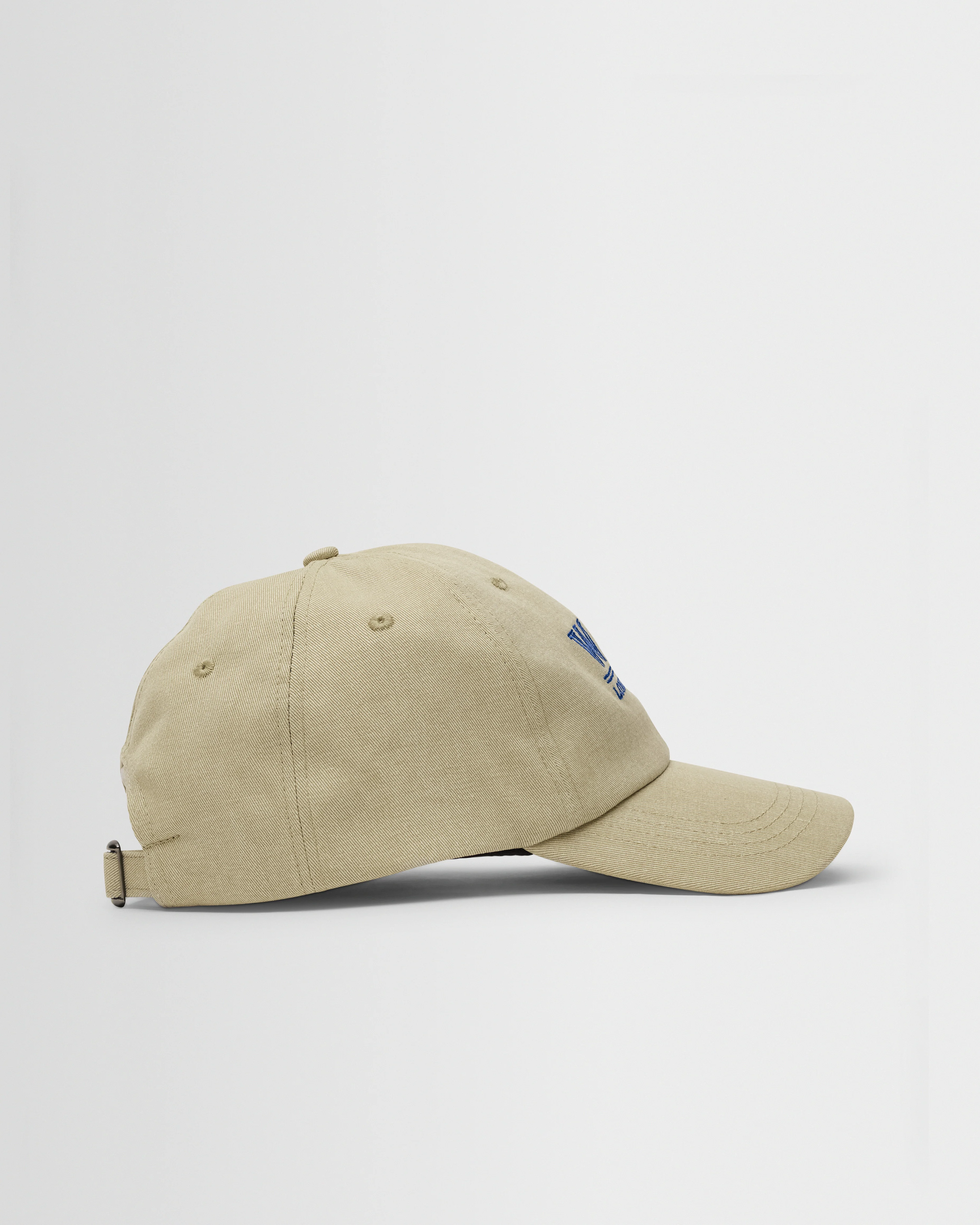 Spencer - Light Khaki Wash Twill Cotton Sports Cap - Image 3