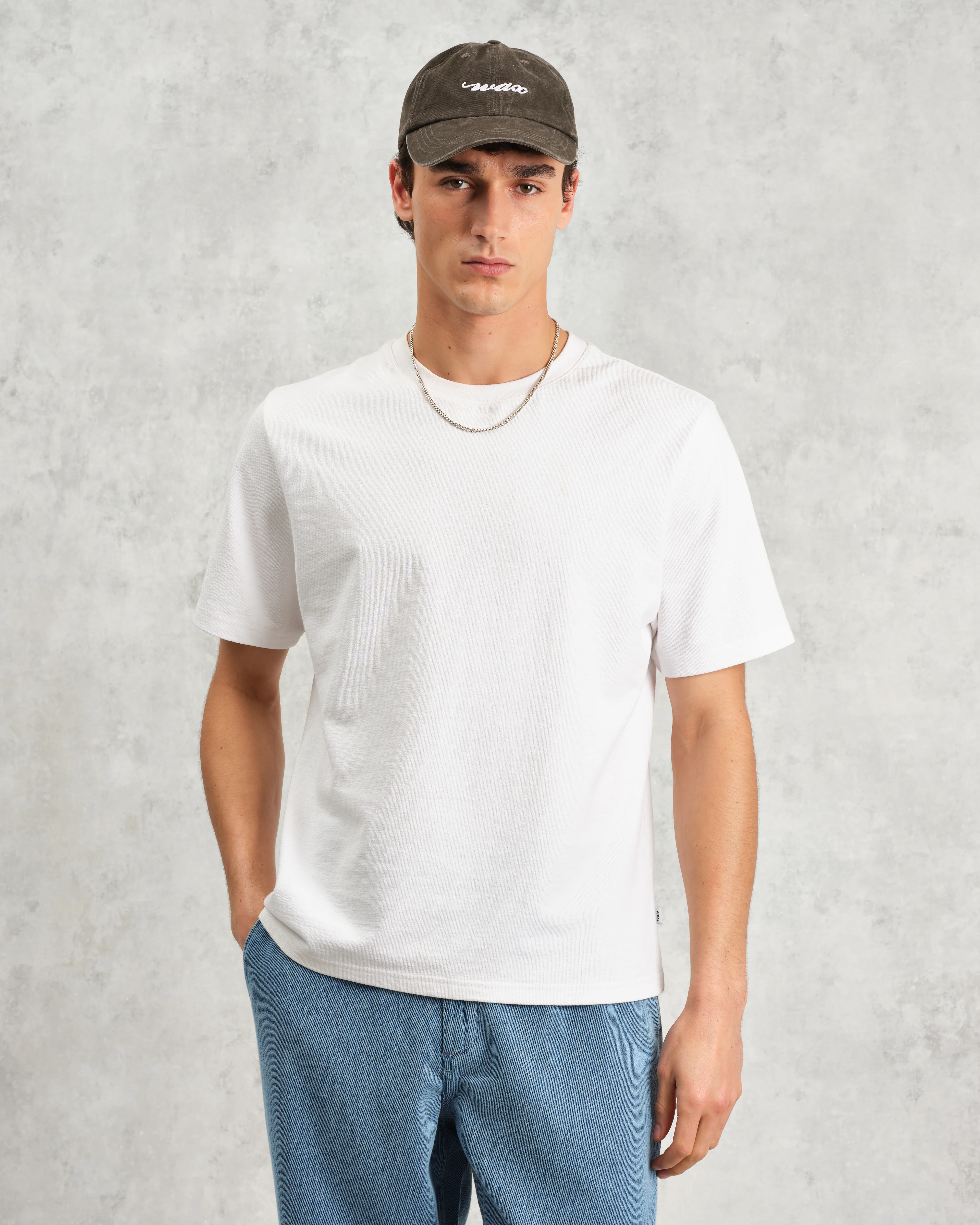 Spencer - Washed Brown Cotton Sports Cap - Image 3
