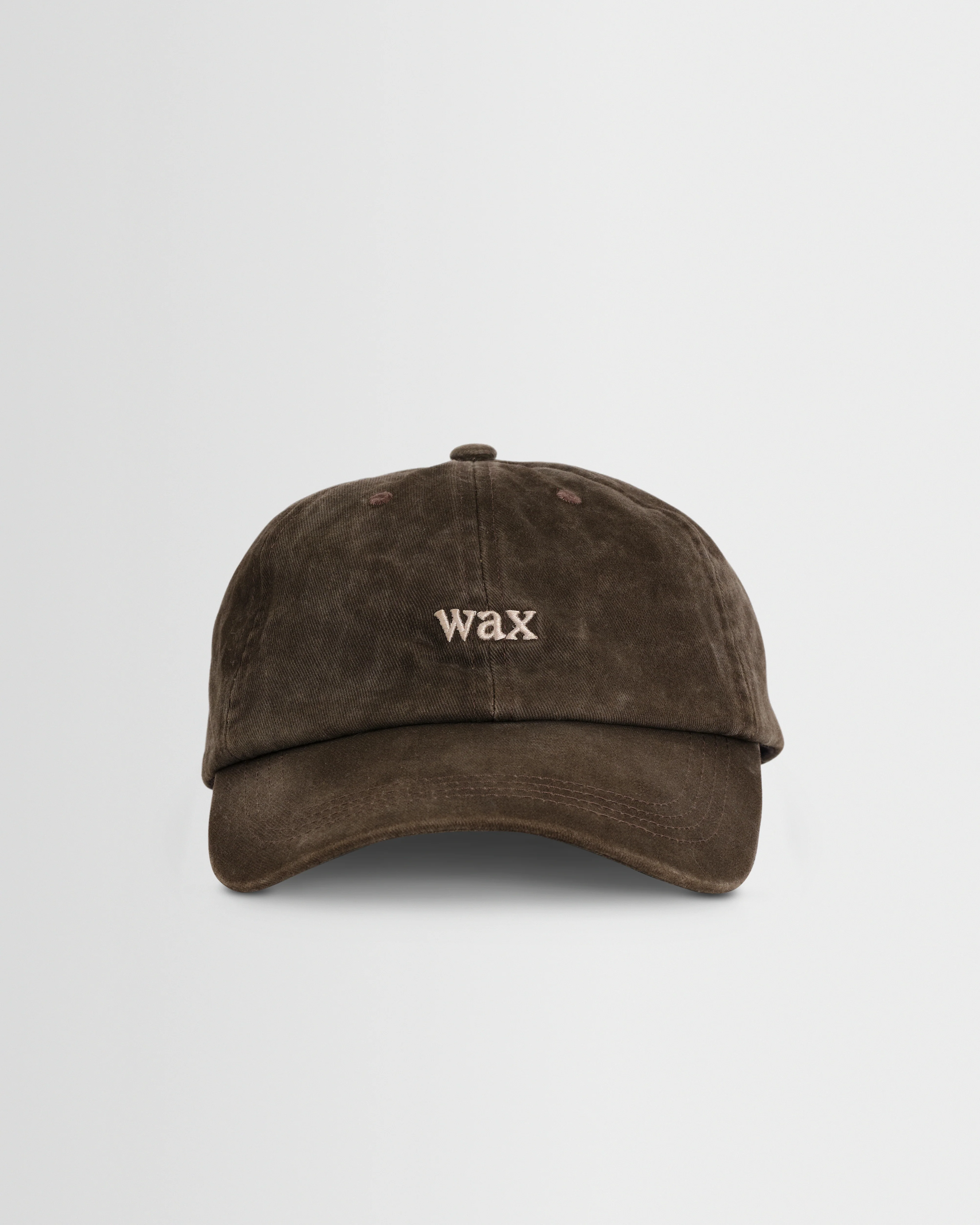 Spencer - Washed Brown Heavy Cotton Twill Sports Cap