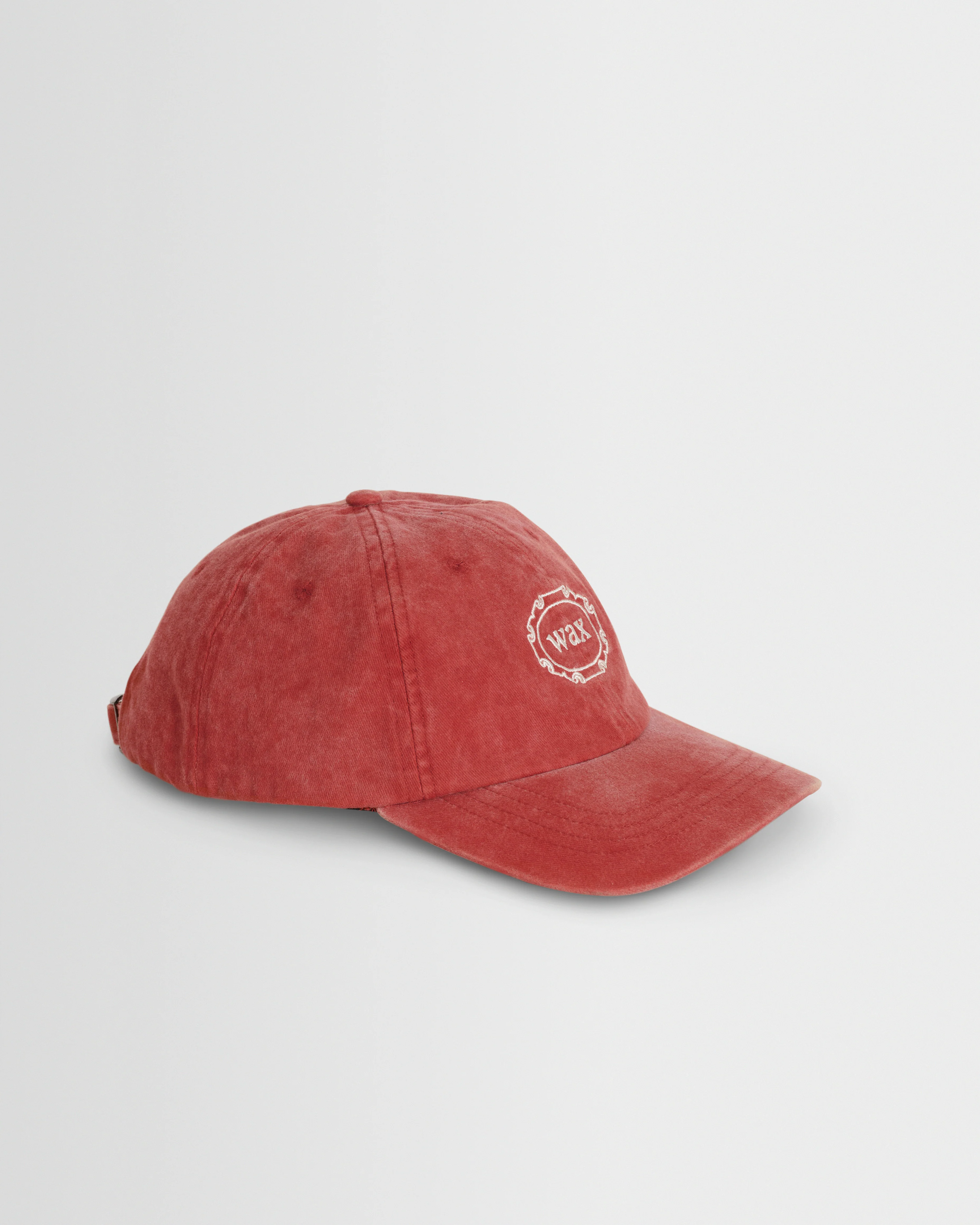 Spencer - Washed Rust Heavy Cotton Twill Sports Cap - Image 3