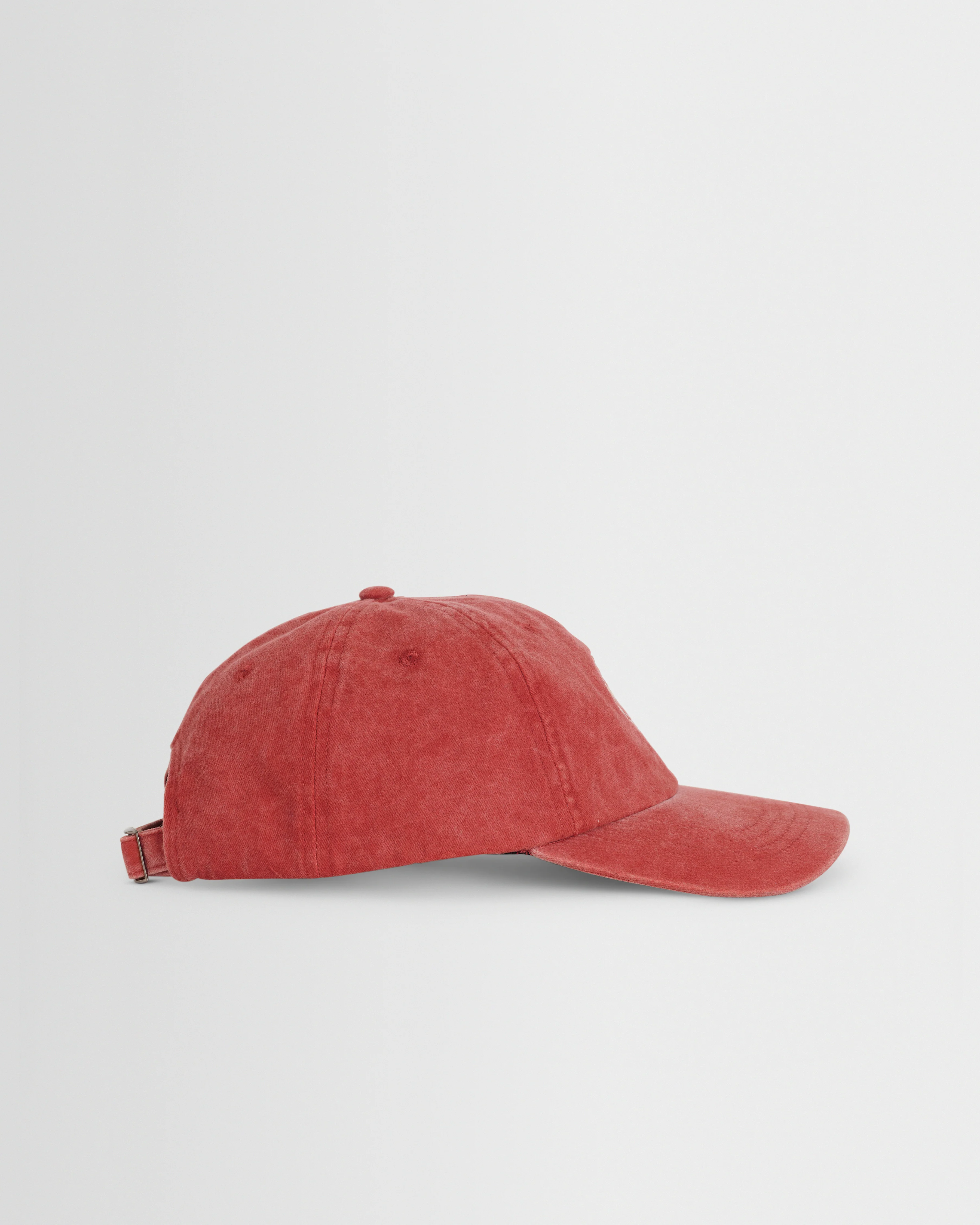 Spencer - Washed Rust Heavy Cotton Twill Sports Cap - Image 4