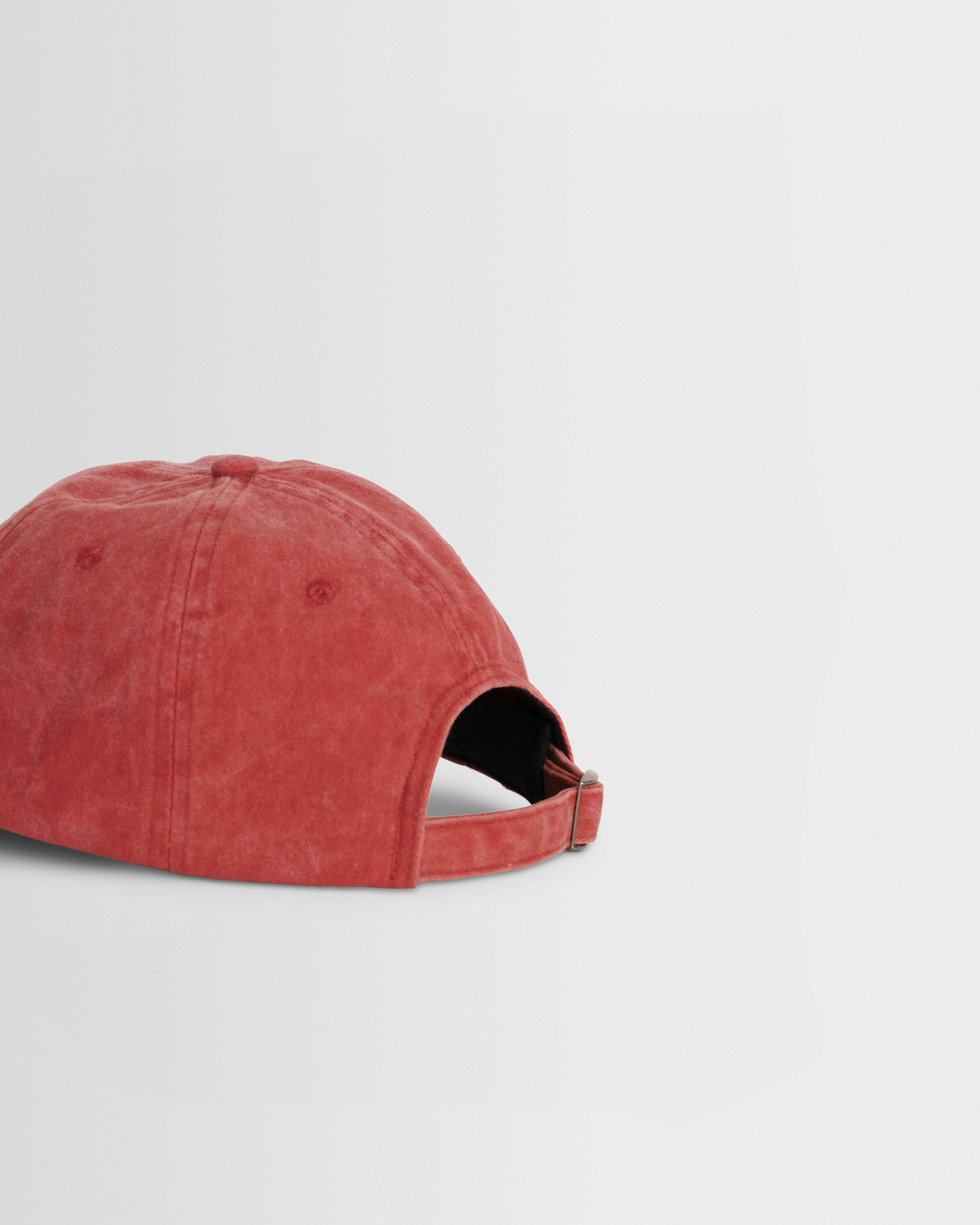 Spencer - Washed Rust Heavy Cotton Twill Sports Cap - Image 5