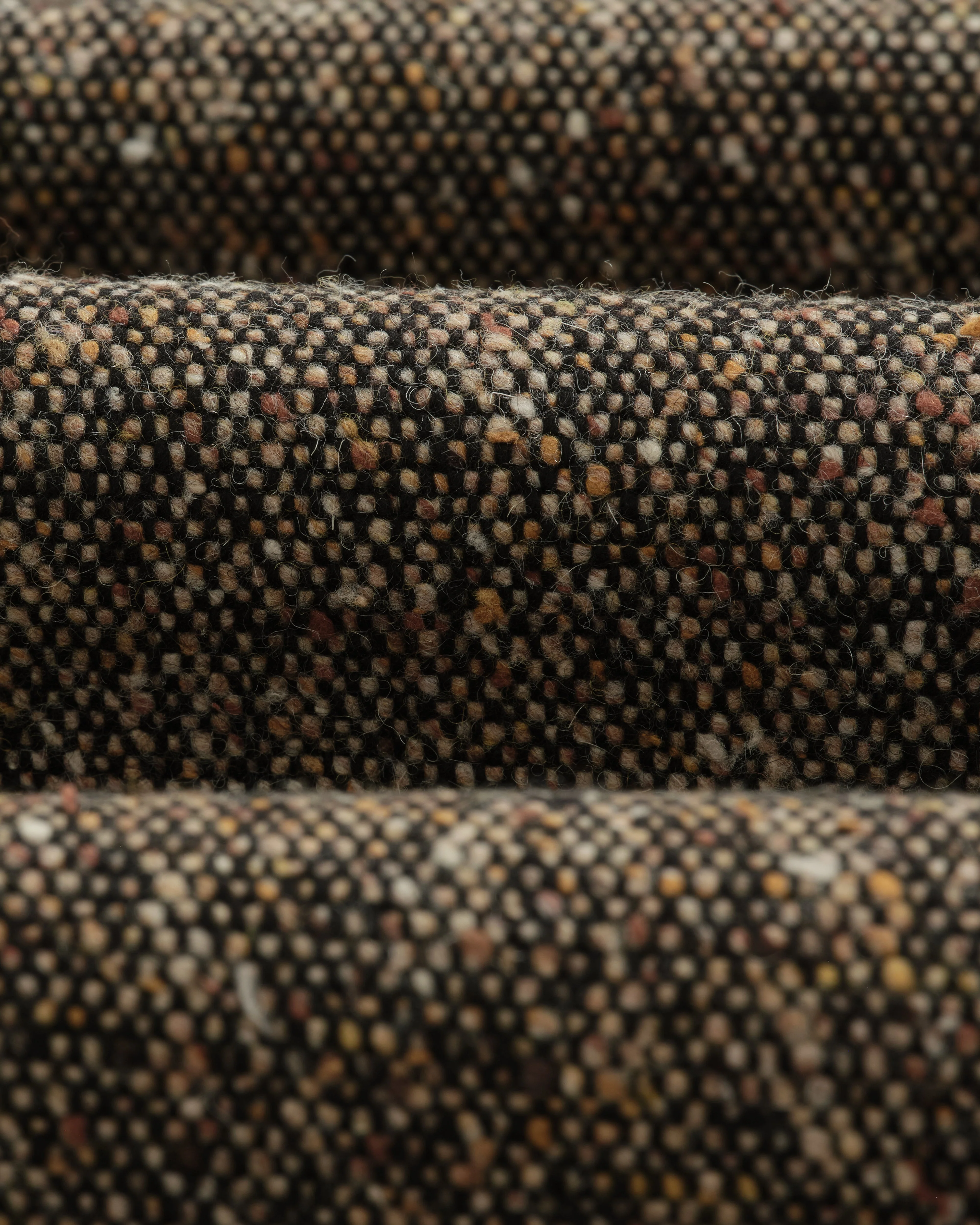 Stan - Brown Fleck Tweed Car Coat - Image 9