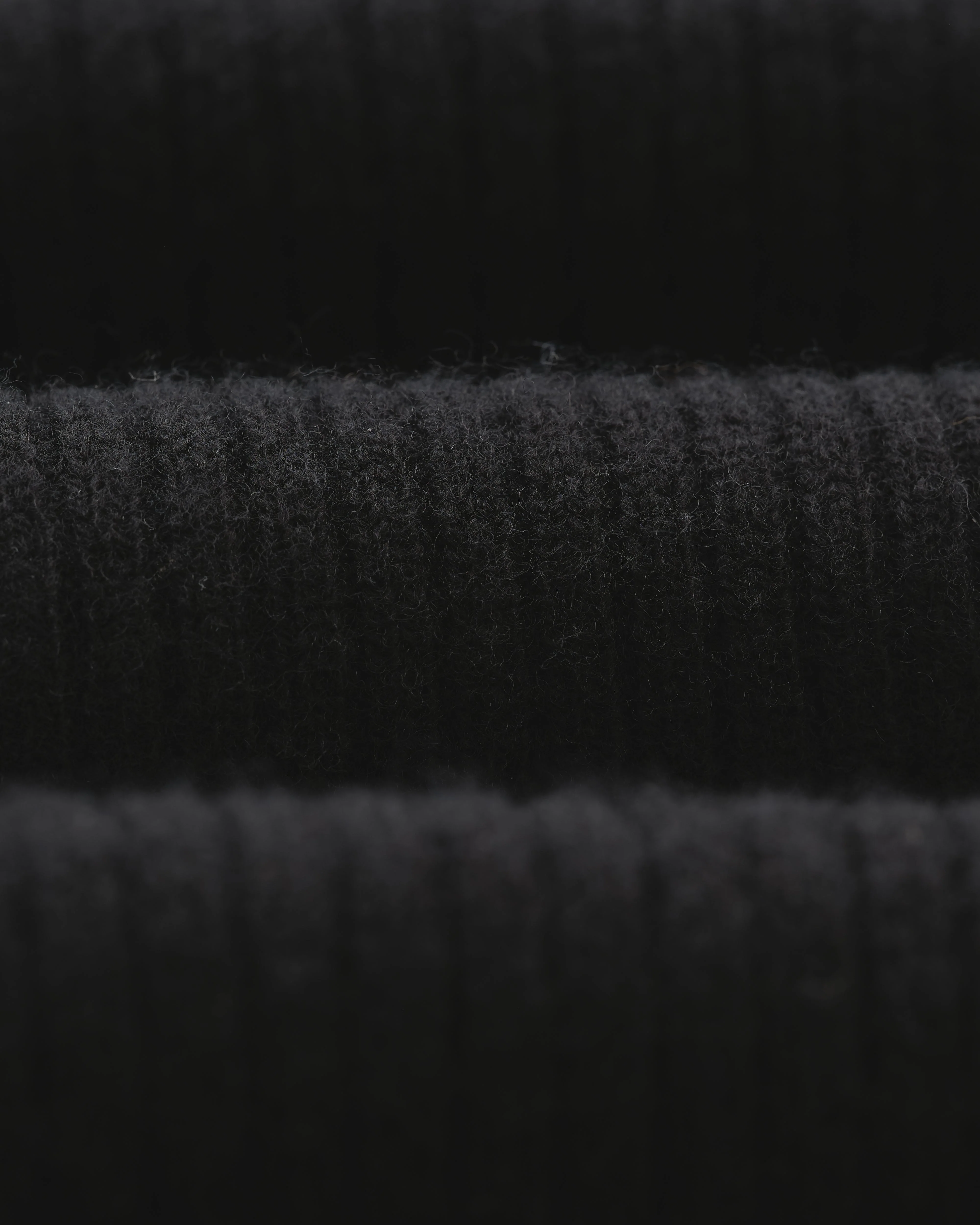 Stanley - Black Rib-Knit Wool Jumper - Image 10