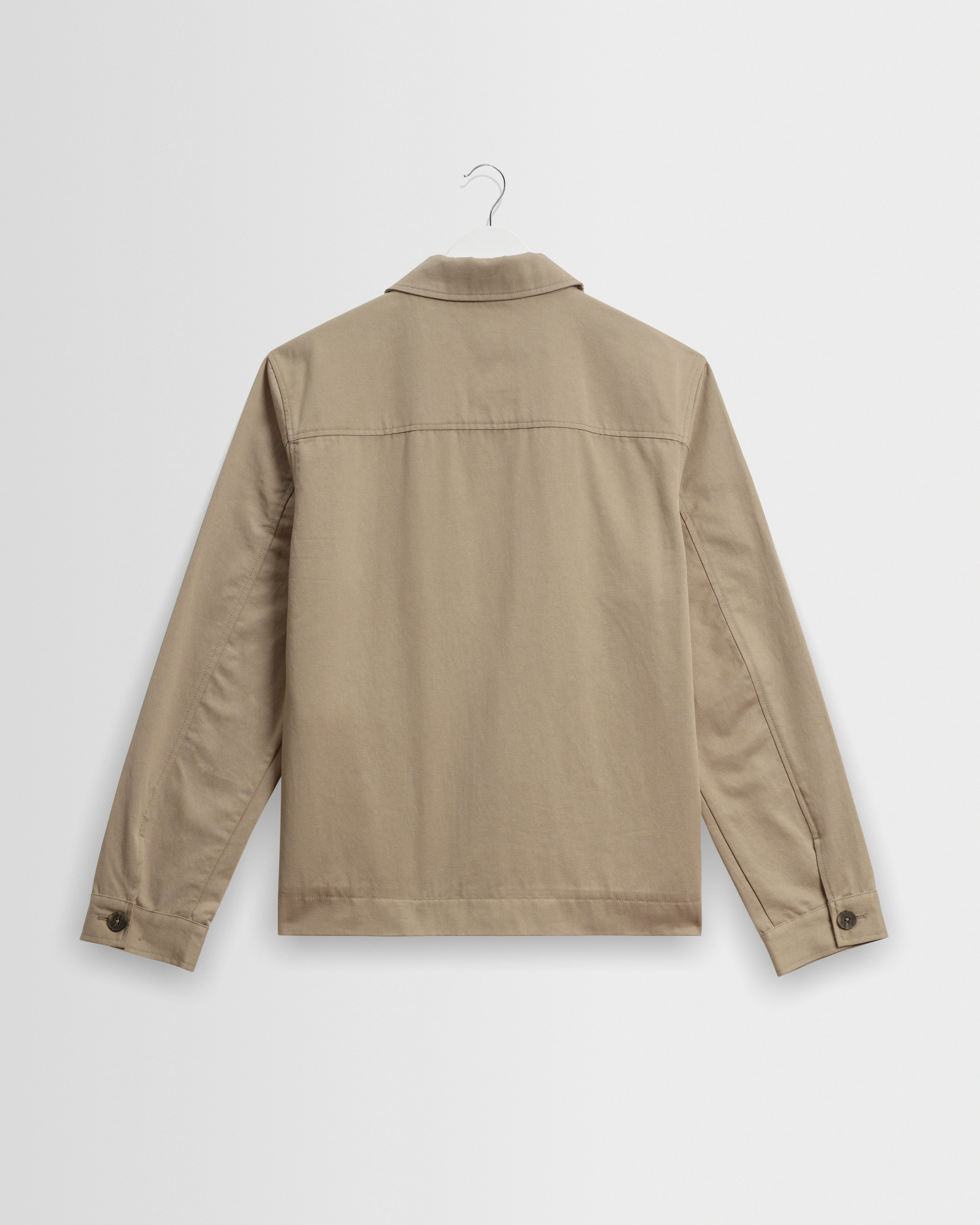 Strand - Beige Cotton Tencel Twill Jacket - Image 10