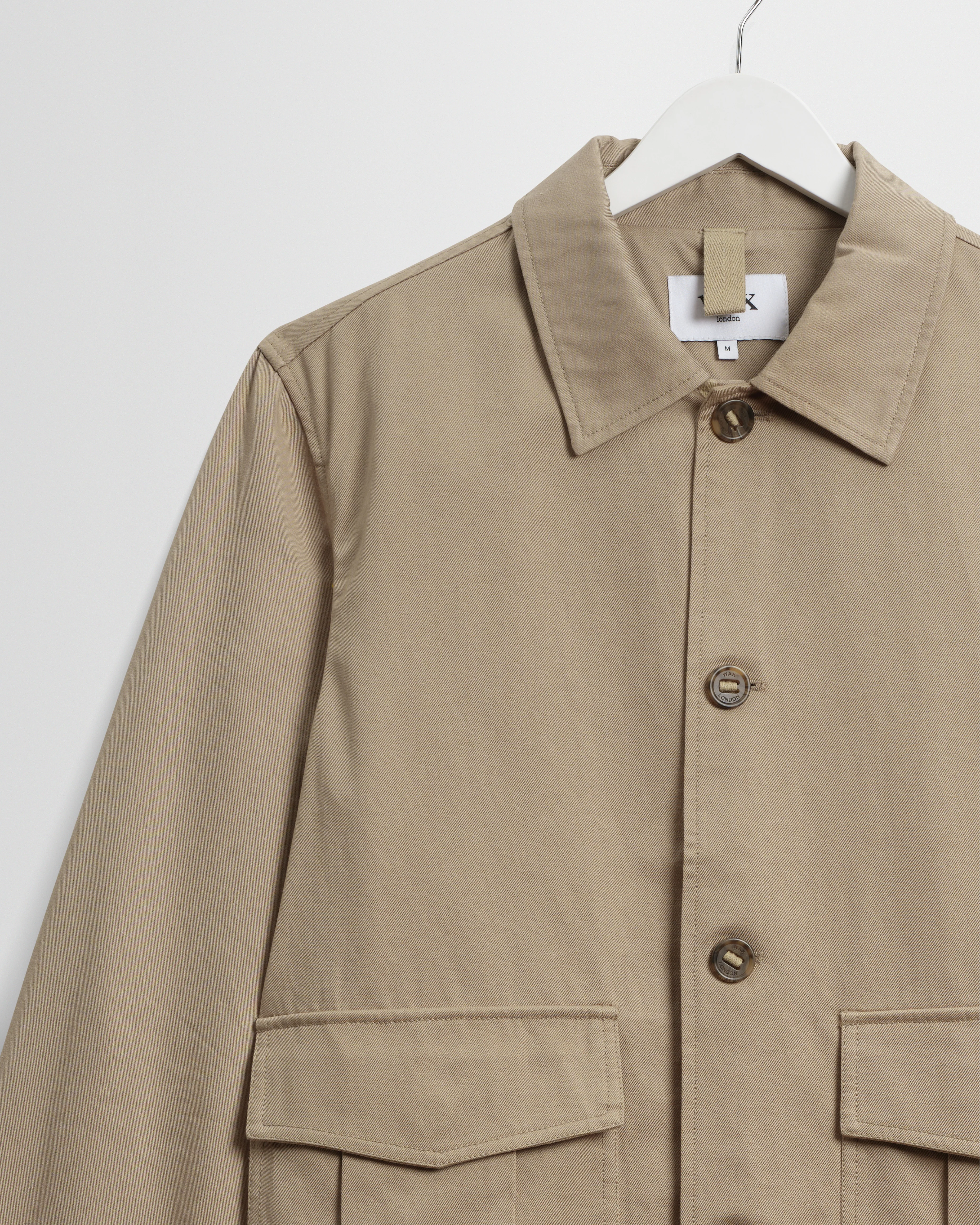 Strand - Beige Cotton Tencel Twill Jacket - Image 9