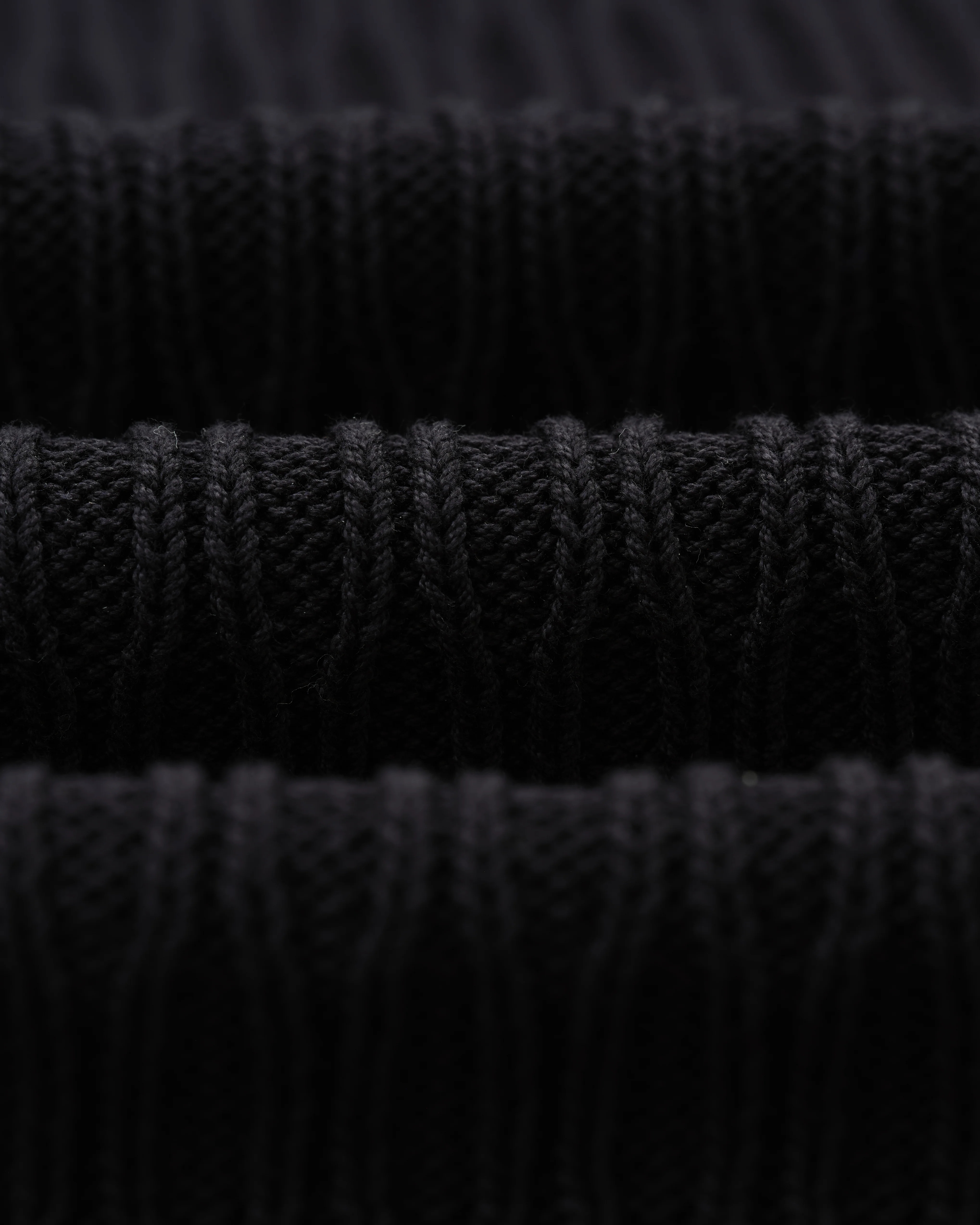 Tellaro - Navy Honeycomb Knitted Cotton Polo Shirt - Image 10