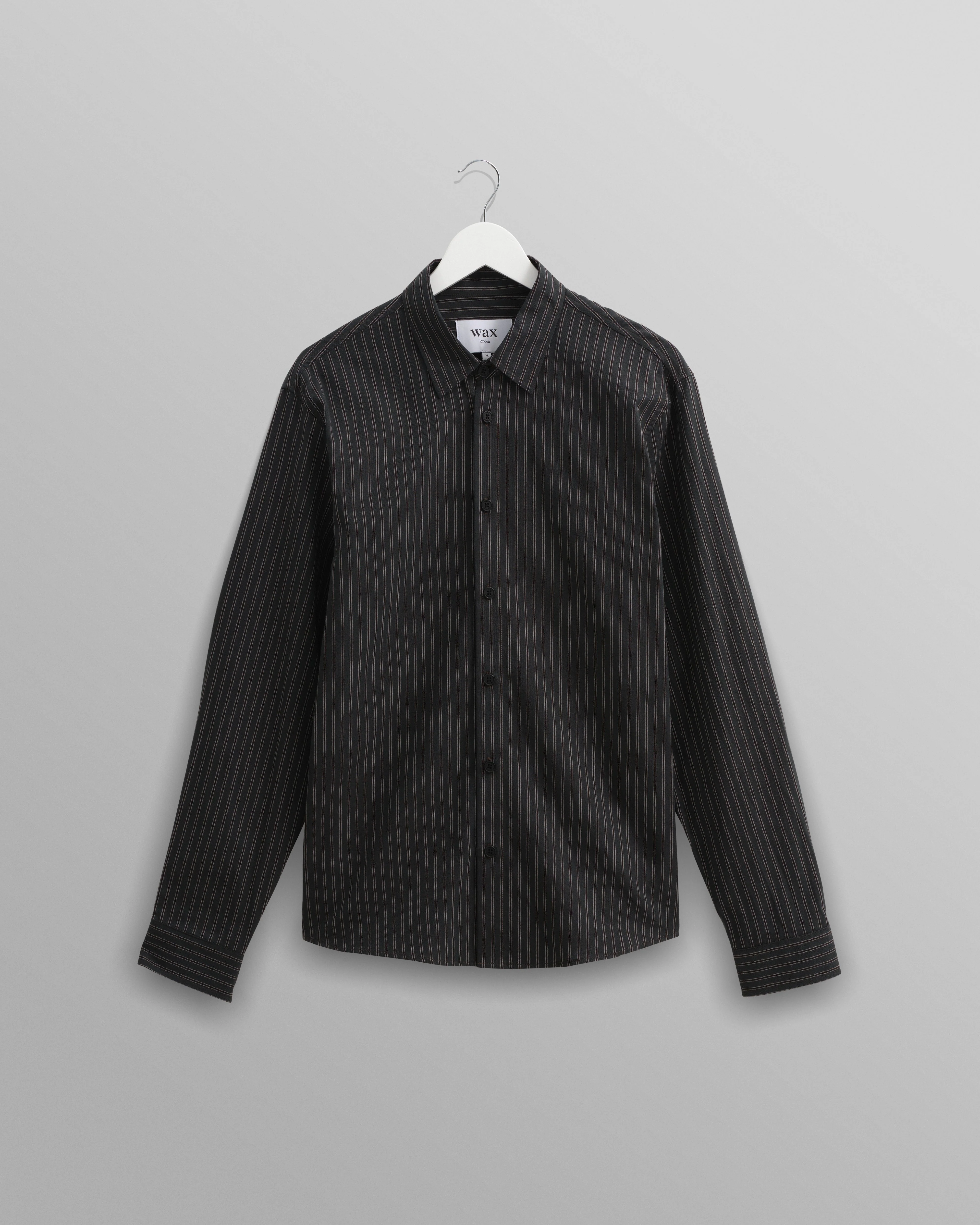 Trin - Green Striped Cotton Shirt