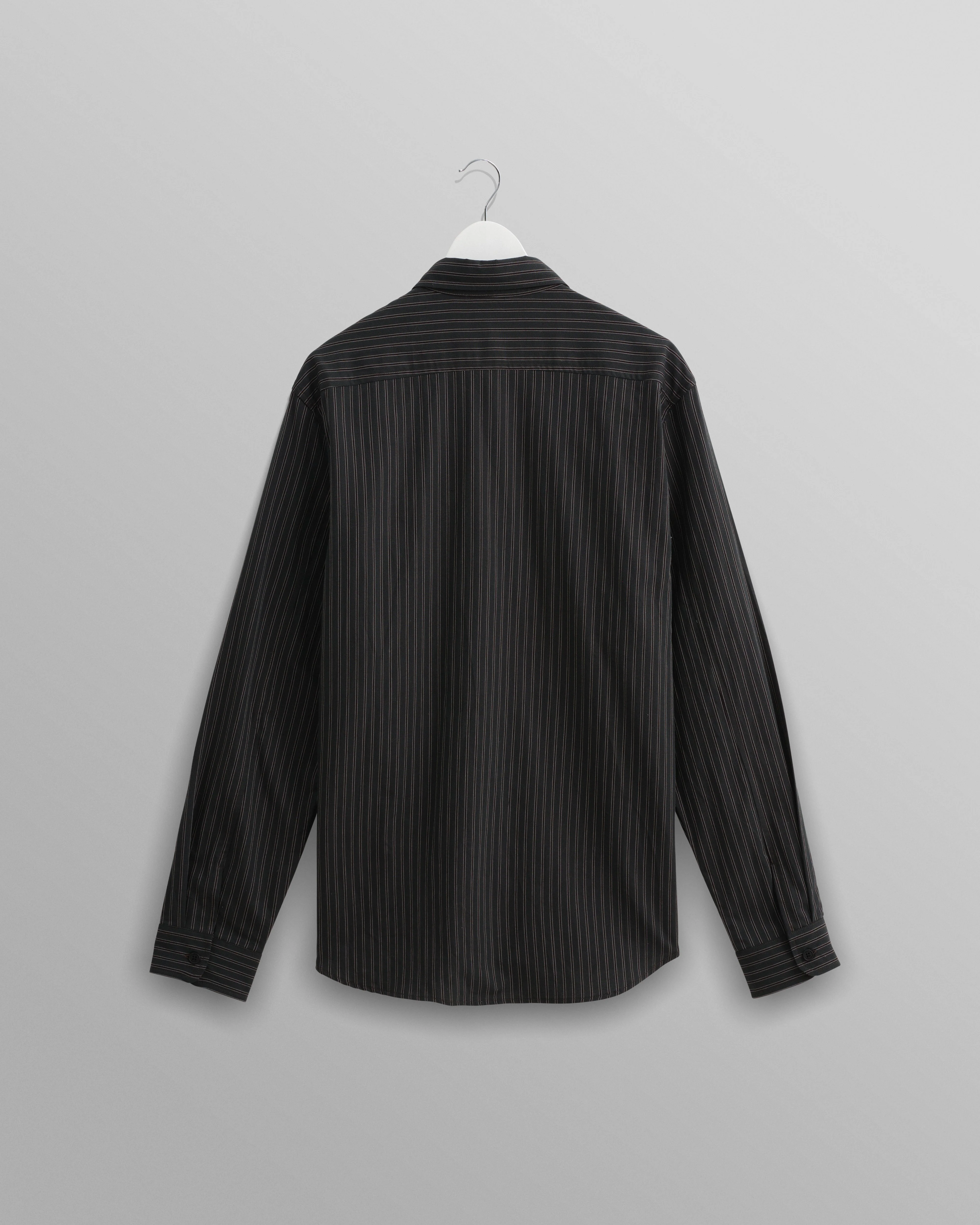 Trin - Green Striped Cotton Shirt - Image 8