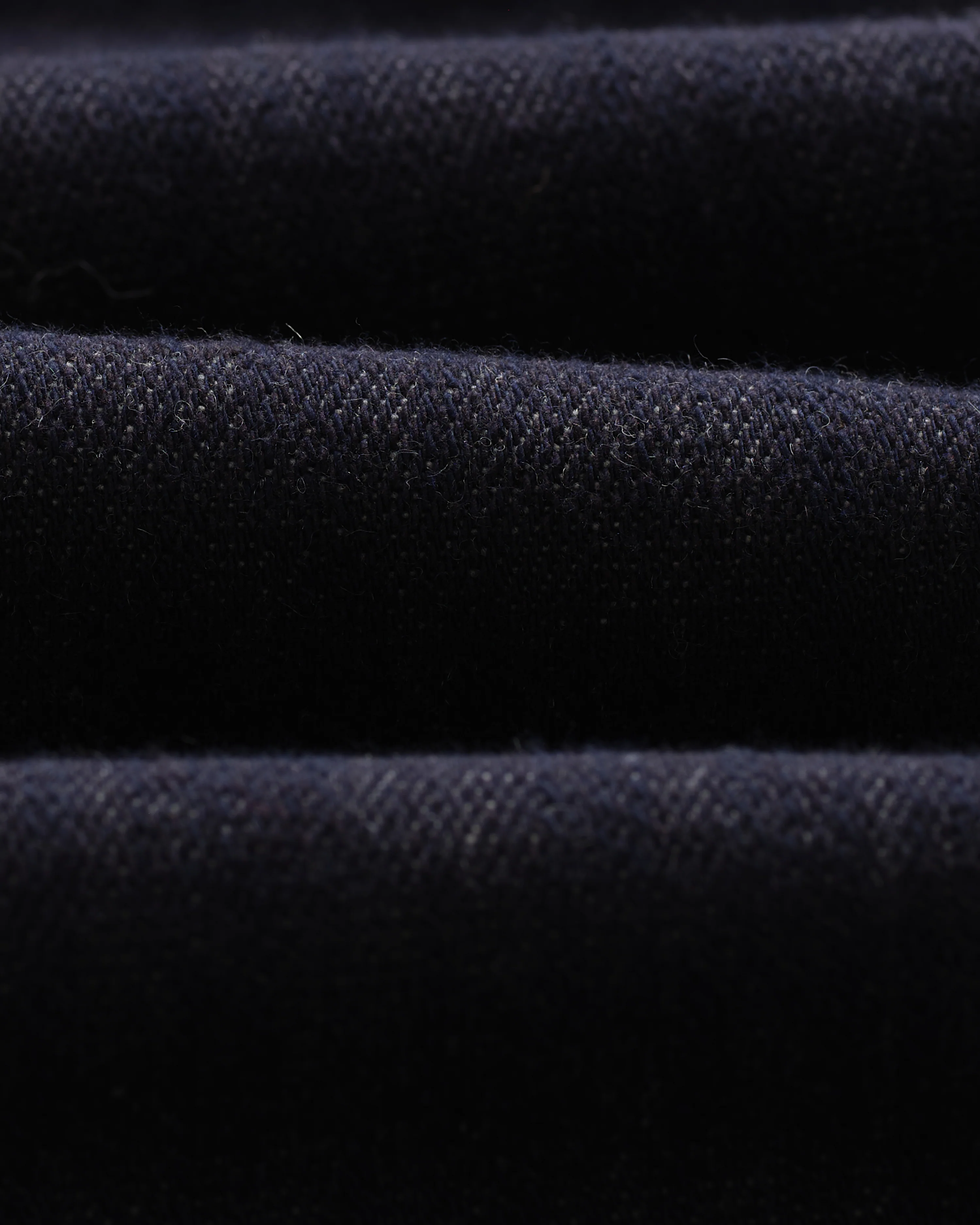 Tyne - Navy Wool-Blend Trousers - Image 10