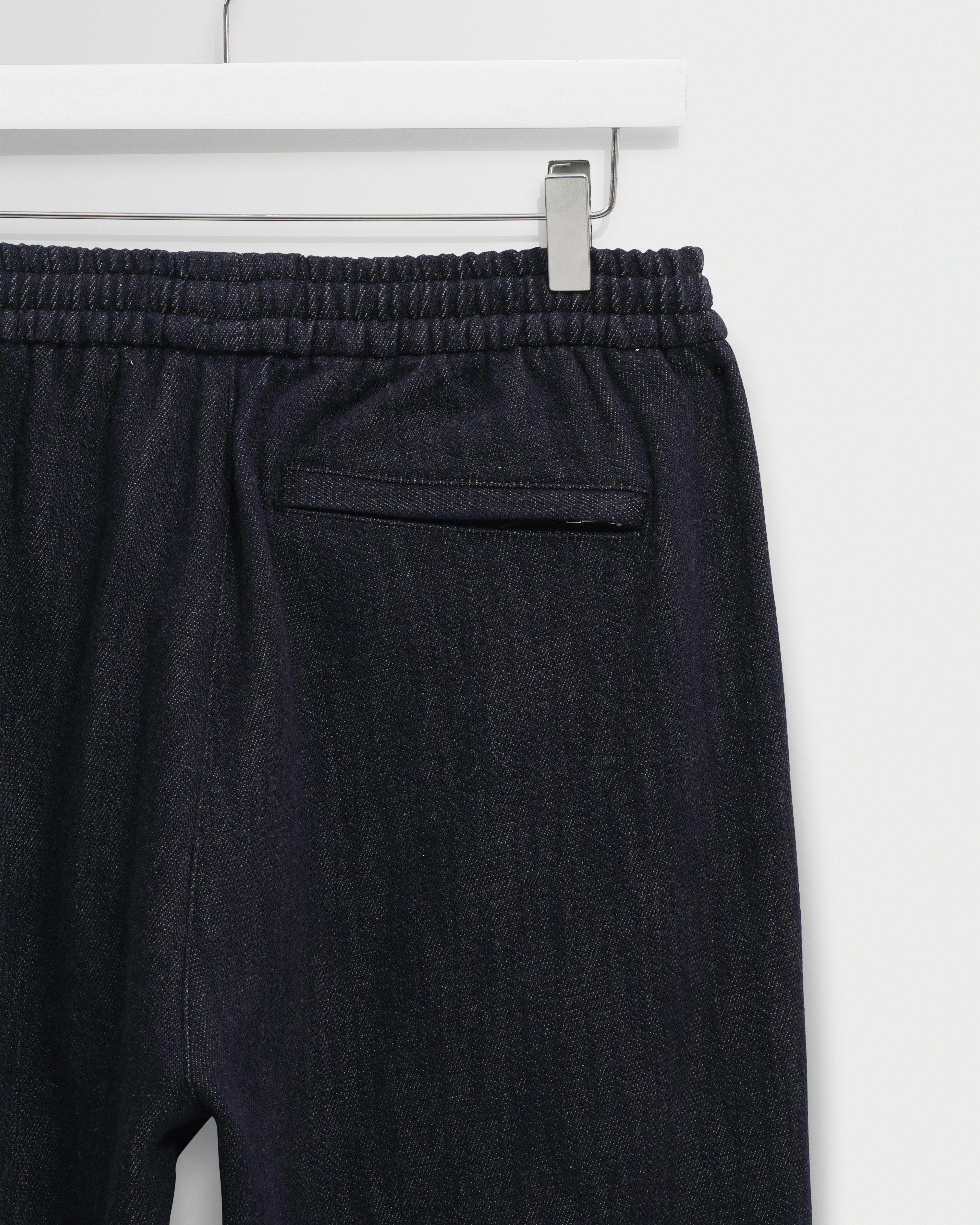 Tyne - Navy Wool-Blend Trousers - Image 8