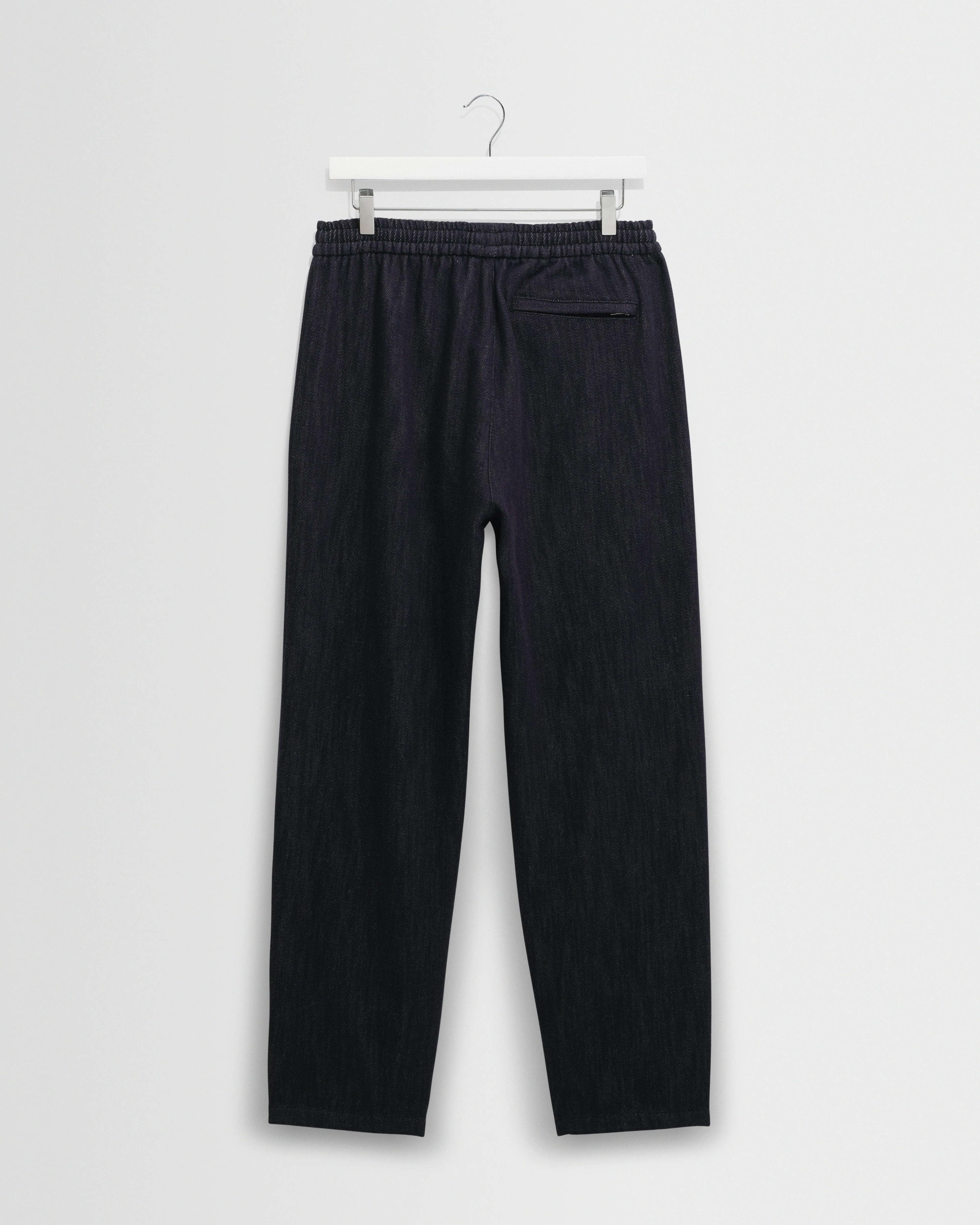 Tyne - Navy Wool-Blend Trousers - Image 9