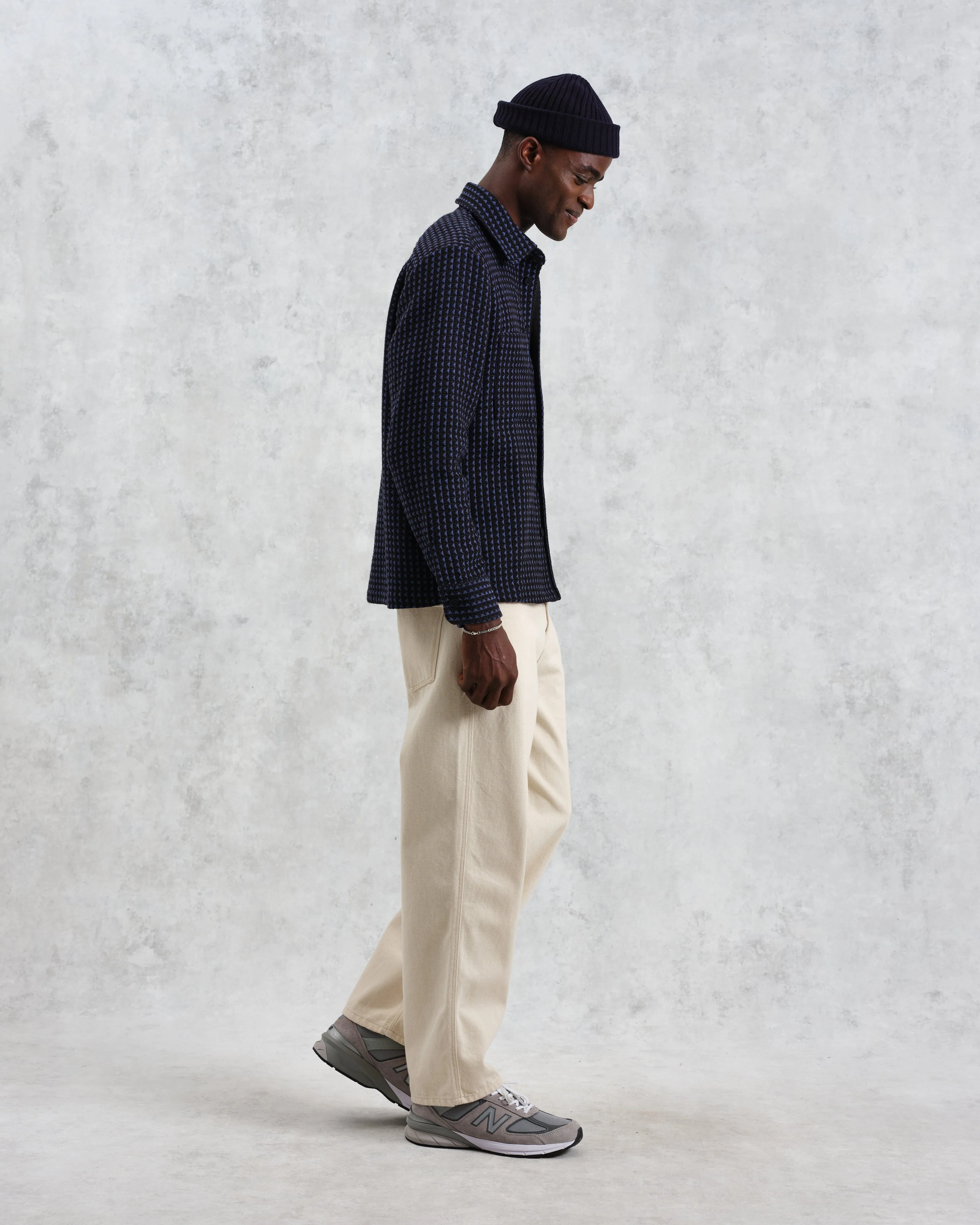 Whiting - Black And Blue Frome Overshirt - Image 5
