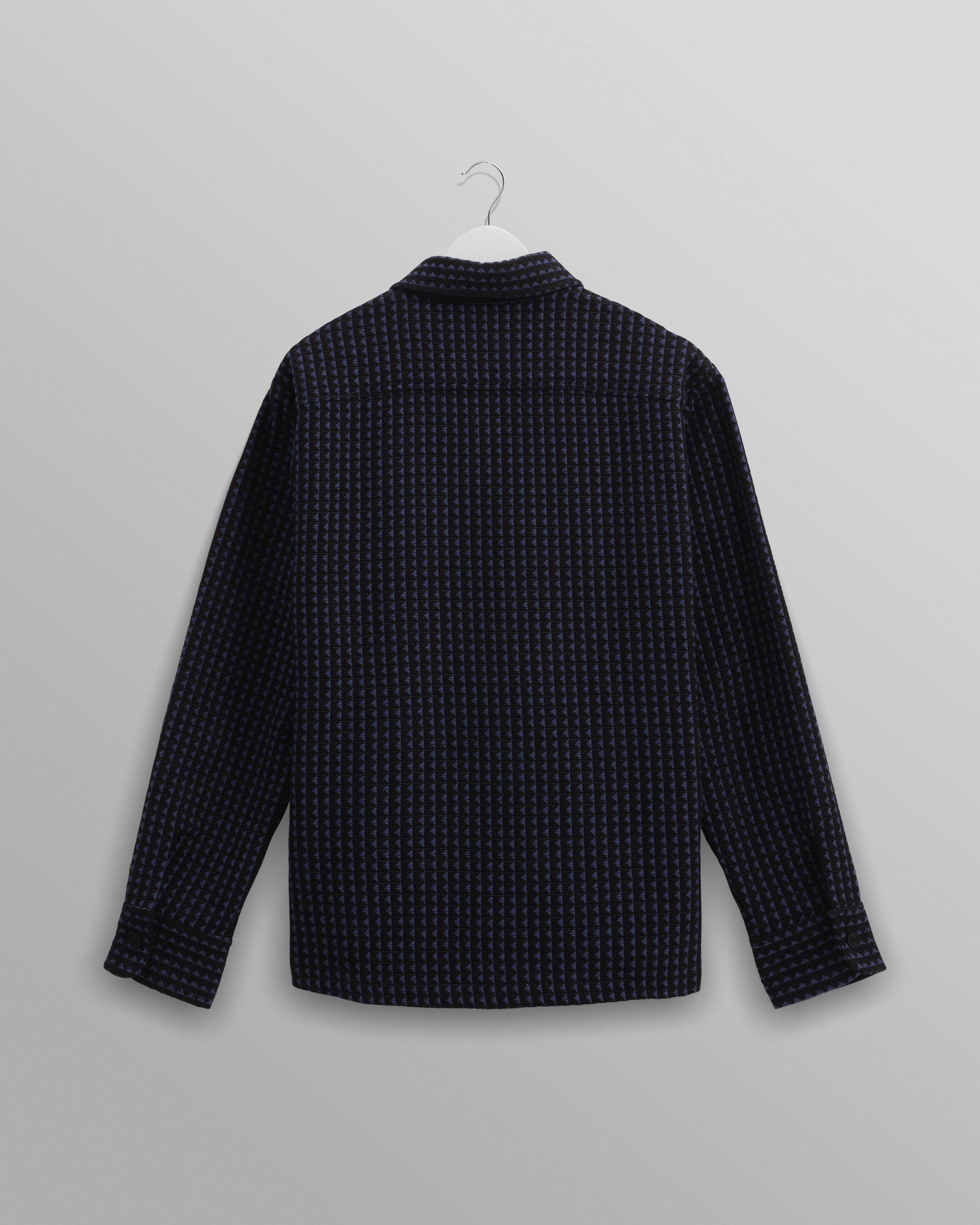 Whiting - Black And Blue Frome Overshirt - Image 9