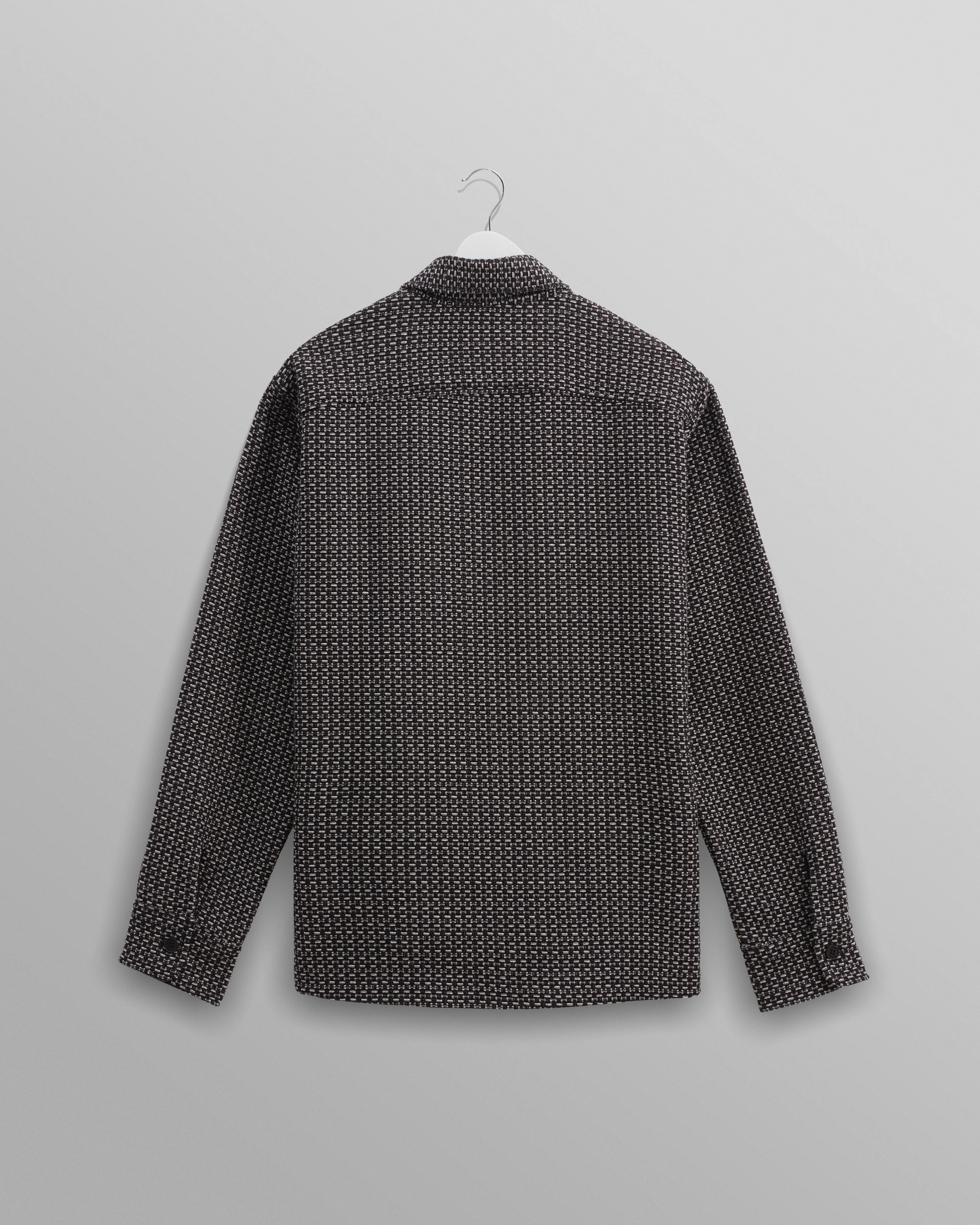 Whiting - Black And Grey Chiltern Overshirt - Image 9