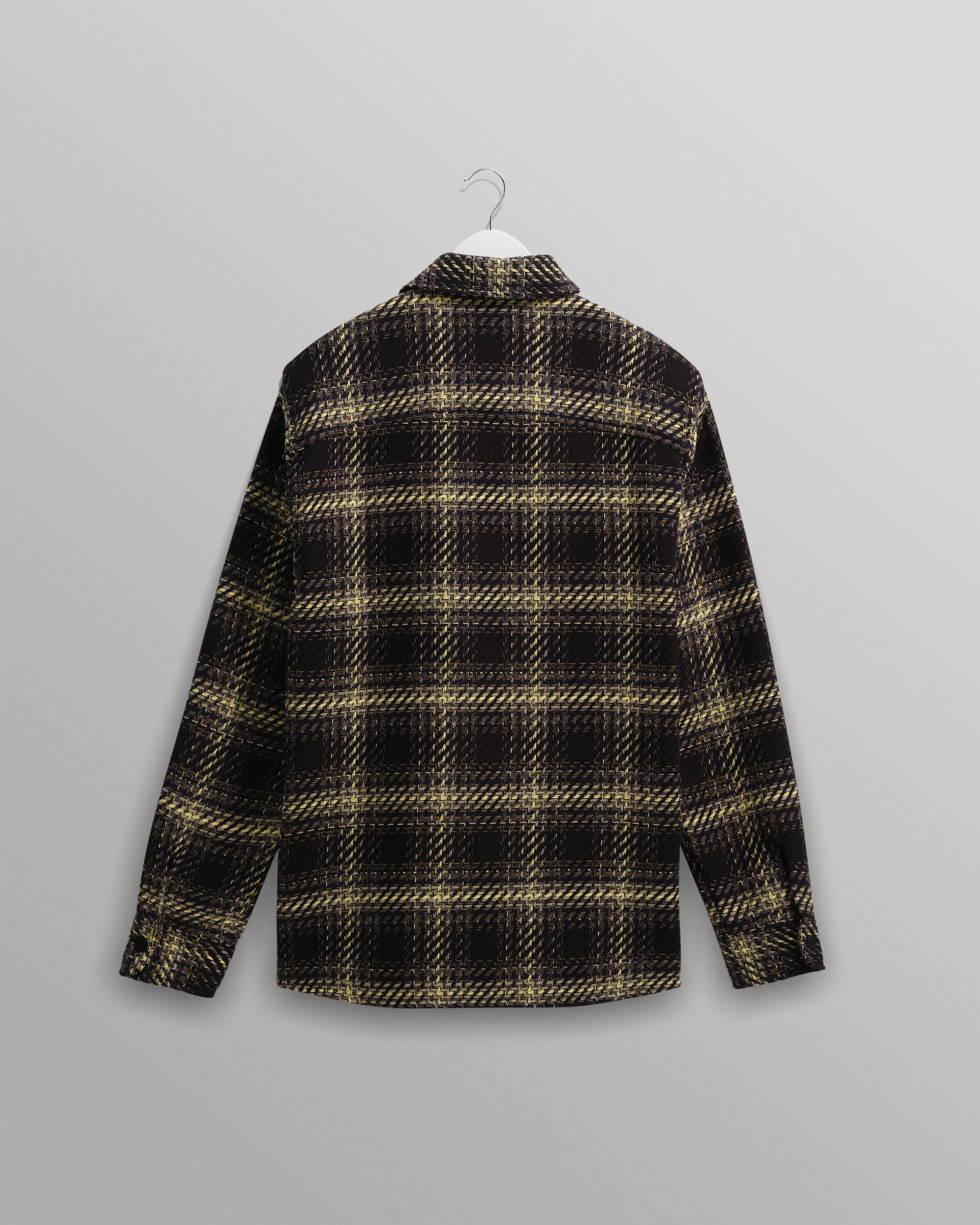 Whiting - Black And Yellow Hutton Check Overshirt - Image 3