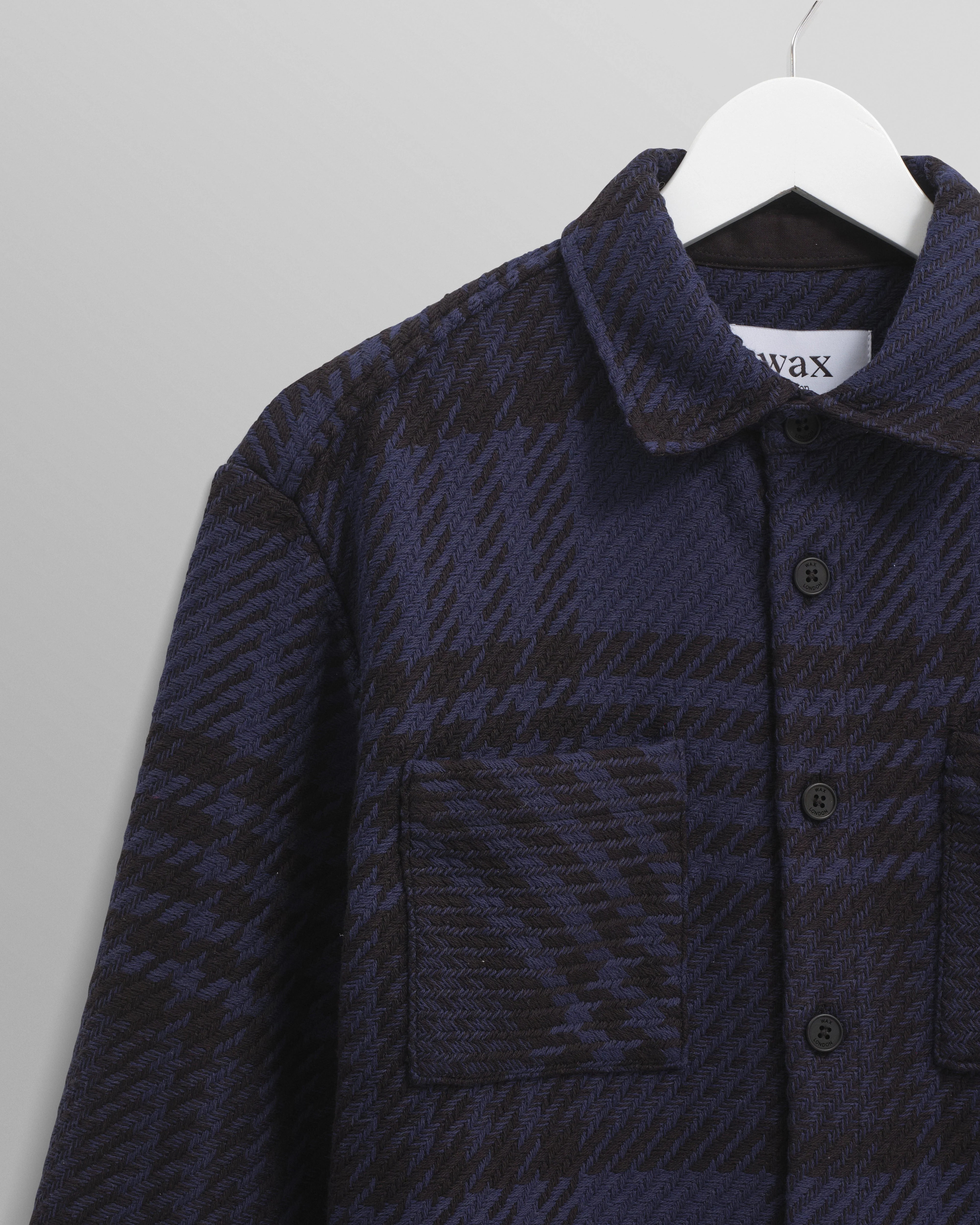 Whiting - Blue And Black Lake Check Overshirt - Image 7