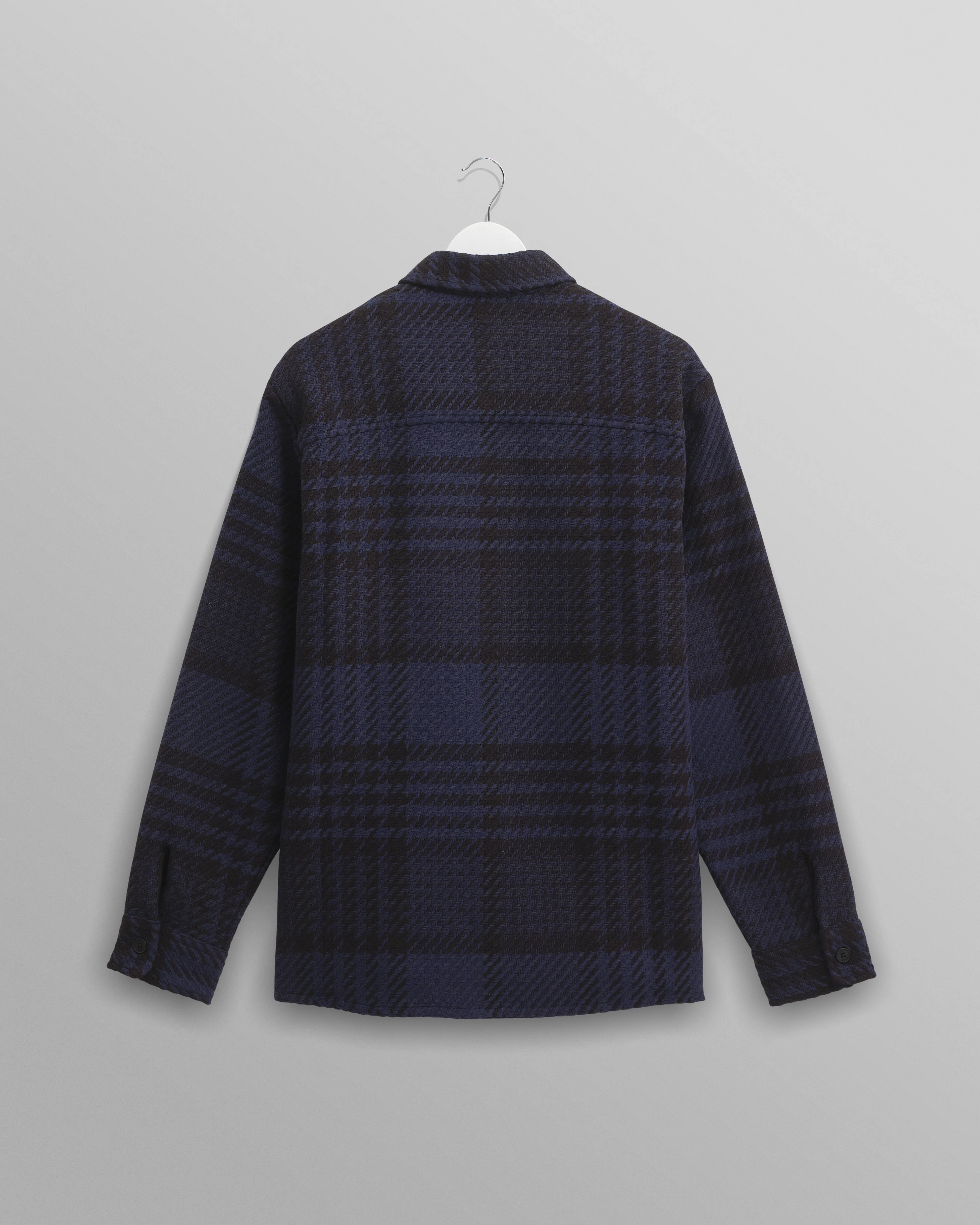 Whiting - Blue And Black Lake Check Overshirt - Image 8