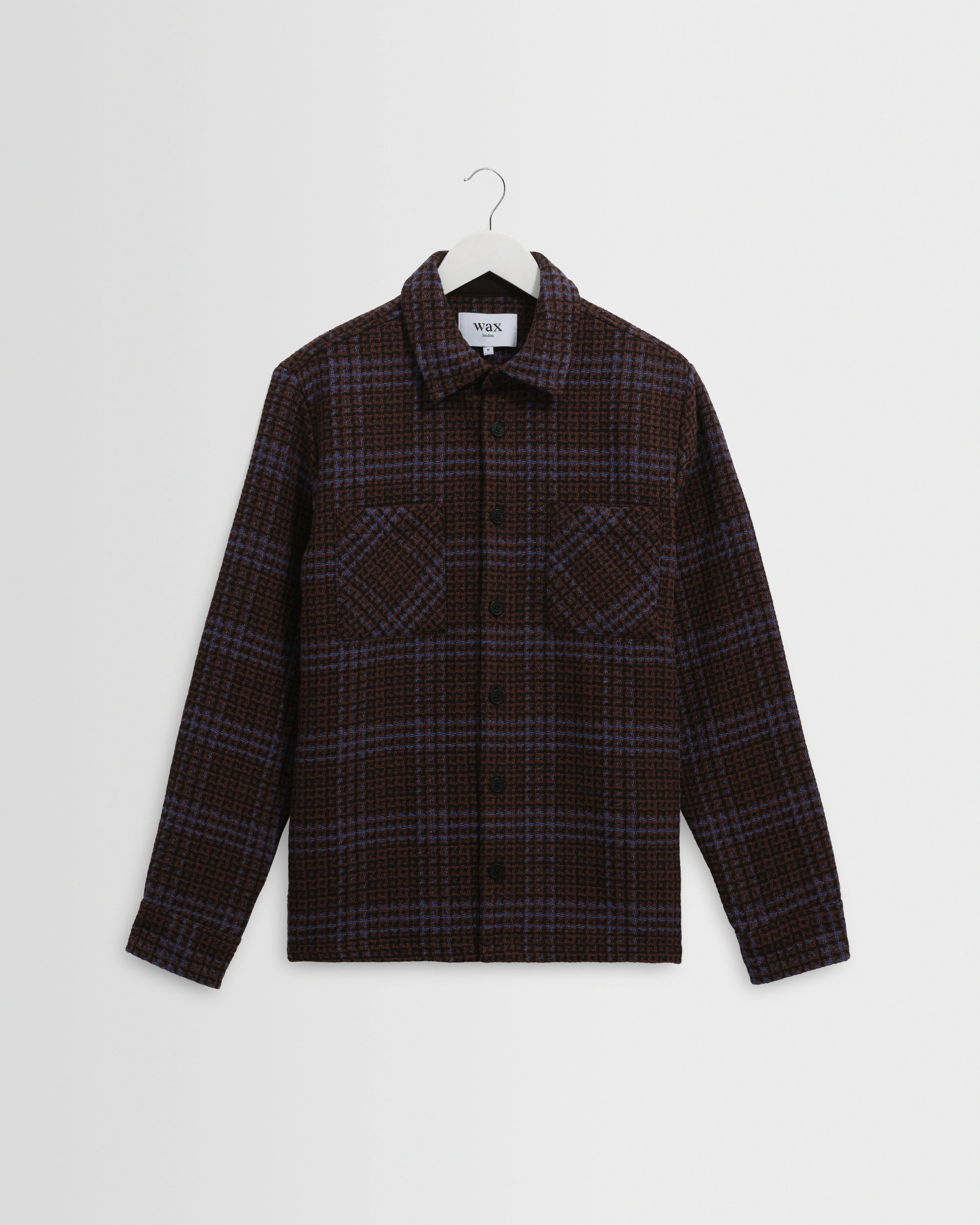 Whiting - Brown And Blue Skate Check Overshirt