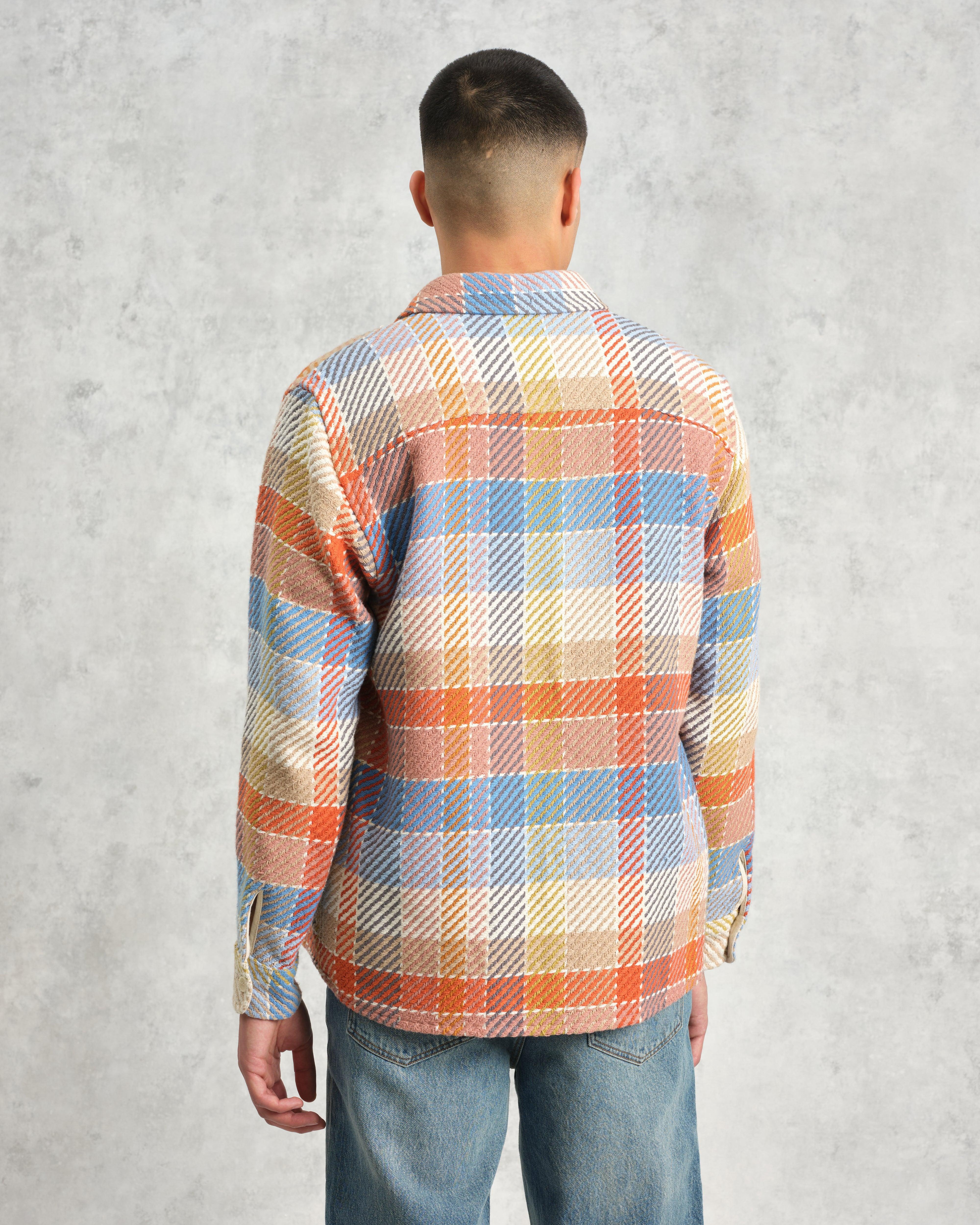 Whiting - Blue And Orange Pike Check Overshirt - Image 8