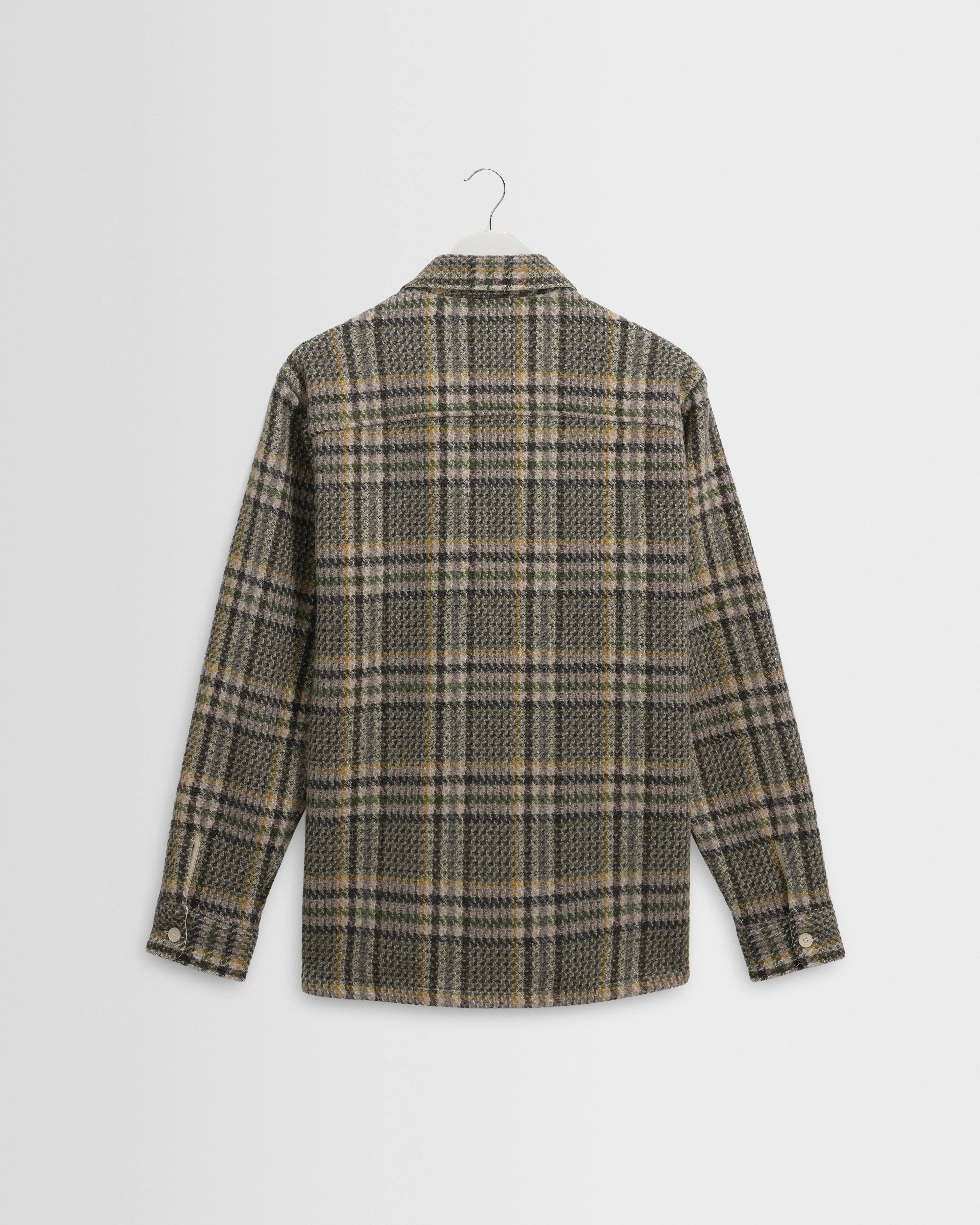 Whiting - Green Wool Check Overshirt - Image 8