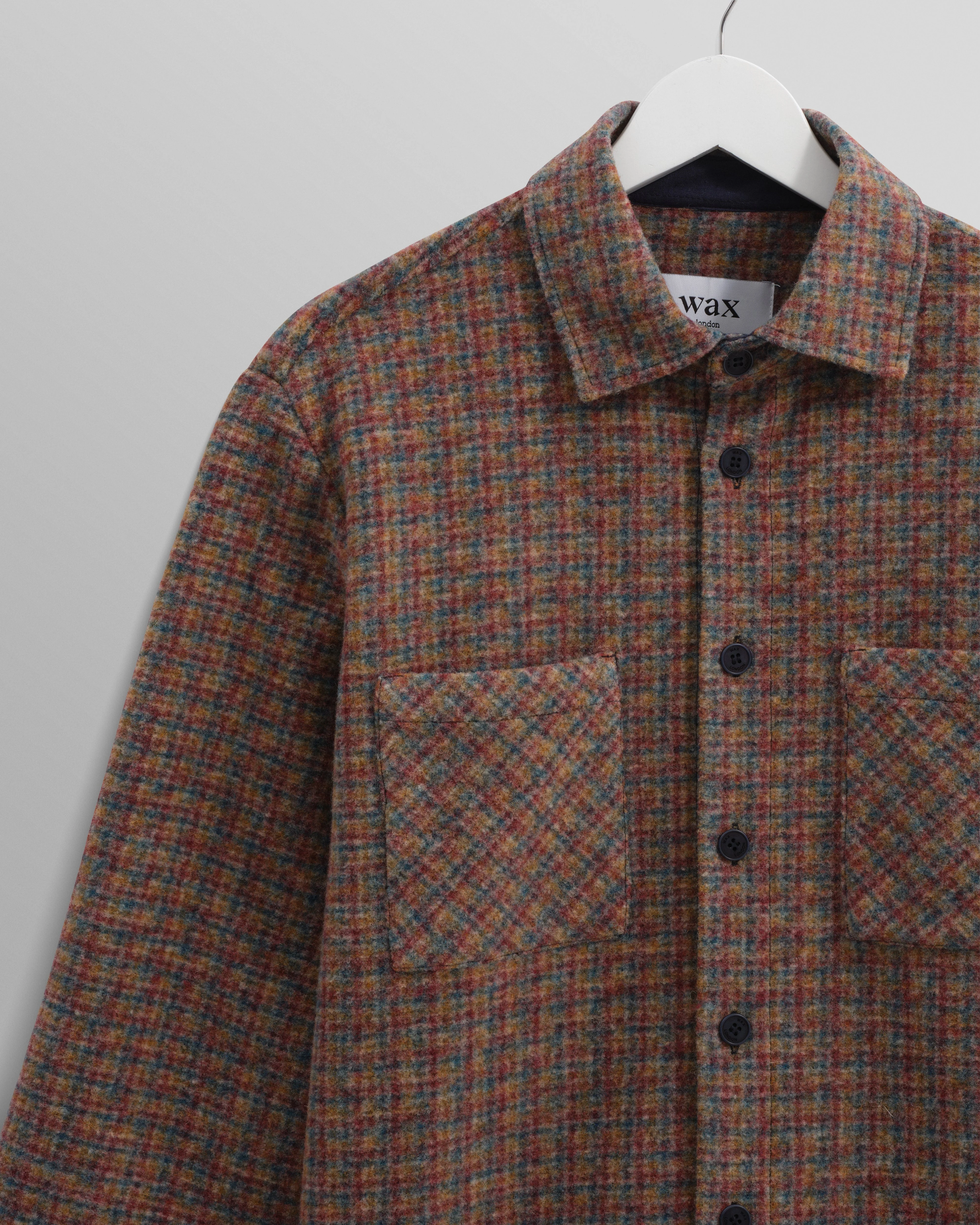 Whiting - Multicolour Mini Check Overshirt - Image 8