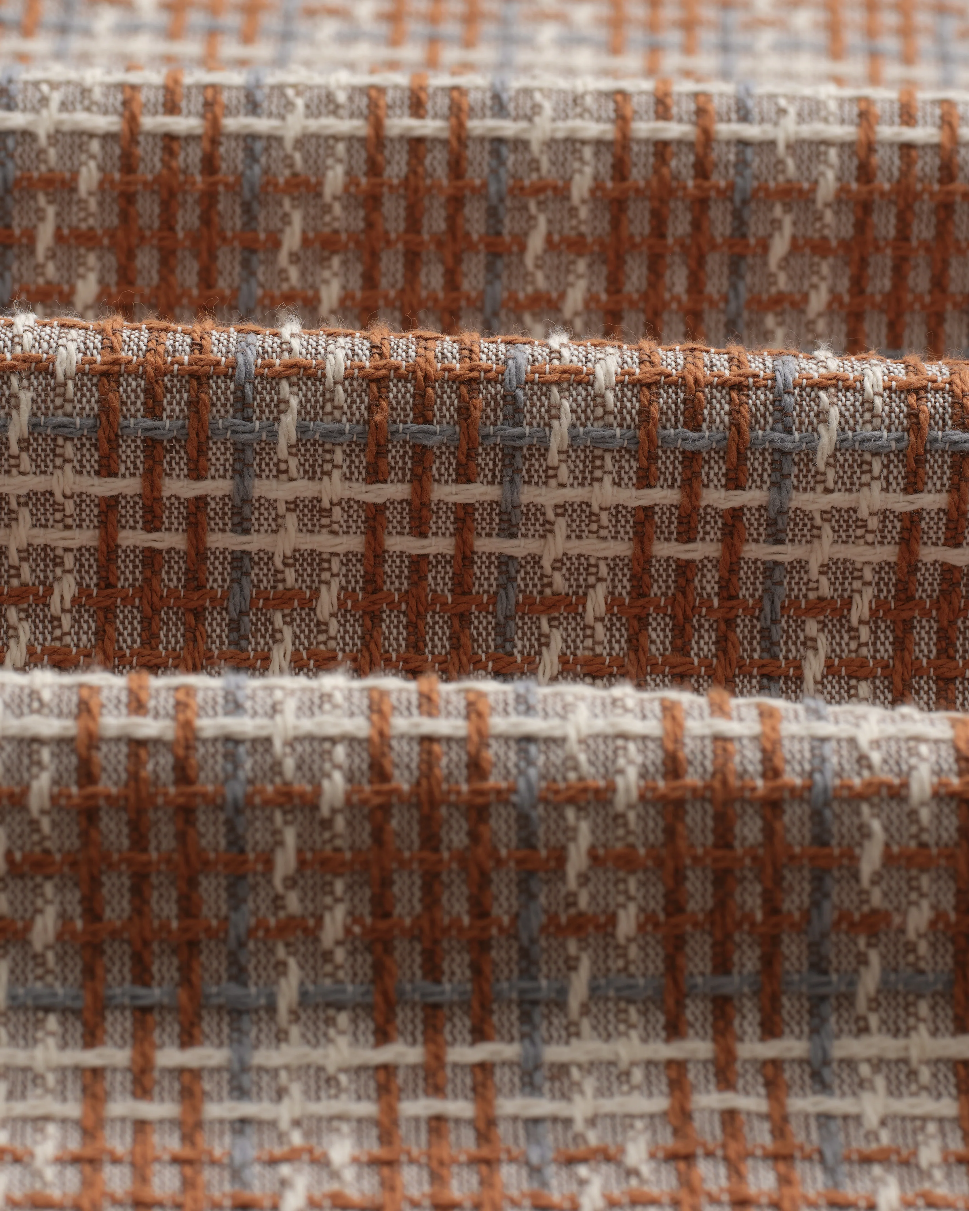 Whiting - Tan And Multicolour Ladder Check Overshirt - Image 10