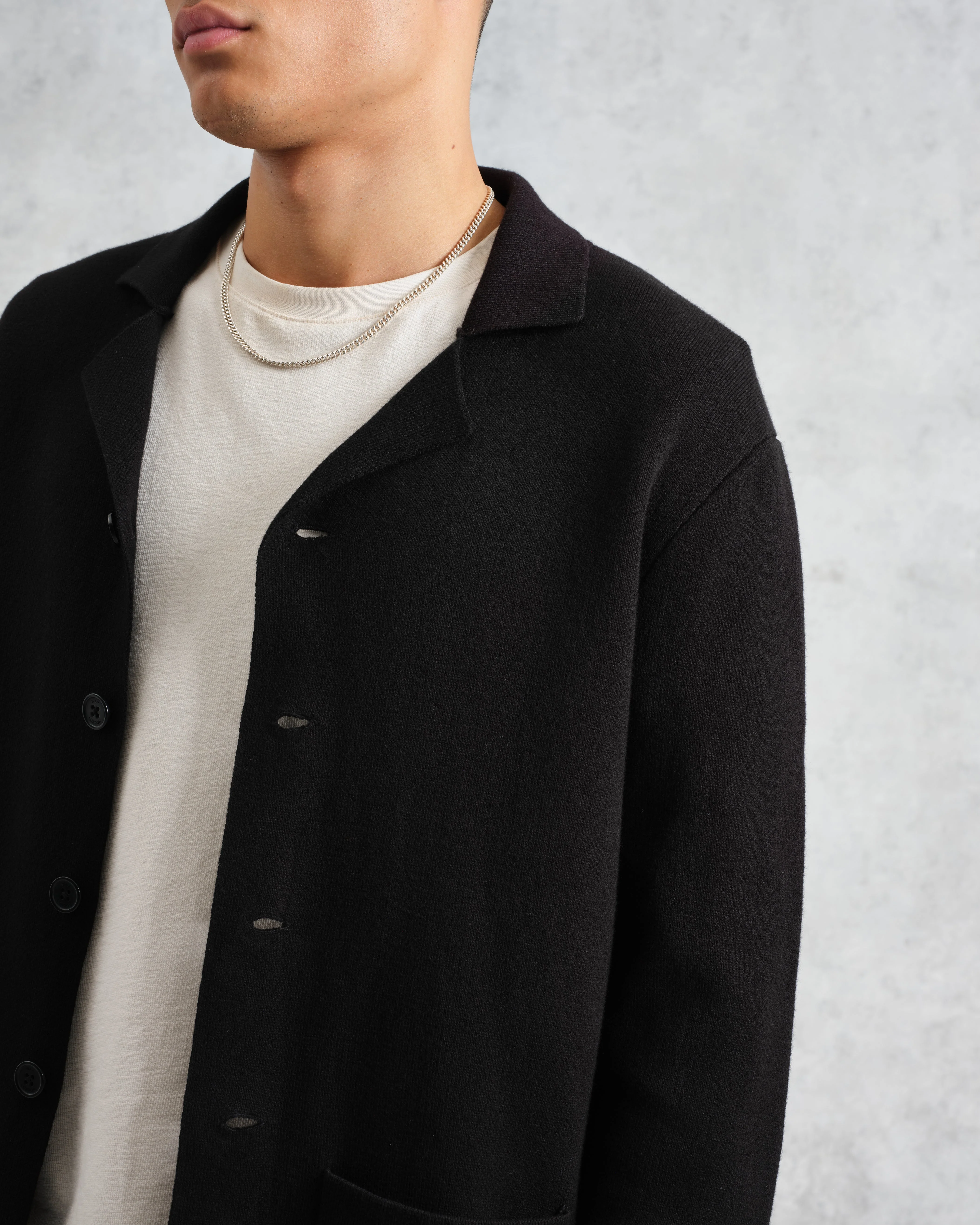 Wightman - Black Milano Cardigan - Image 3