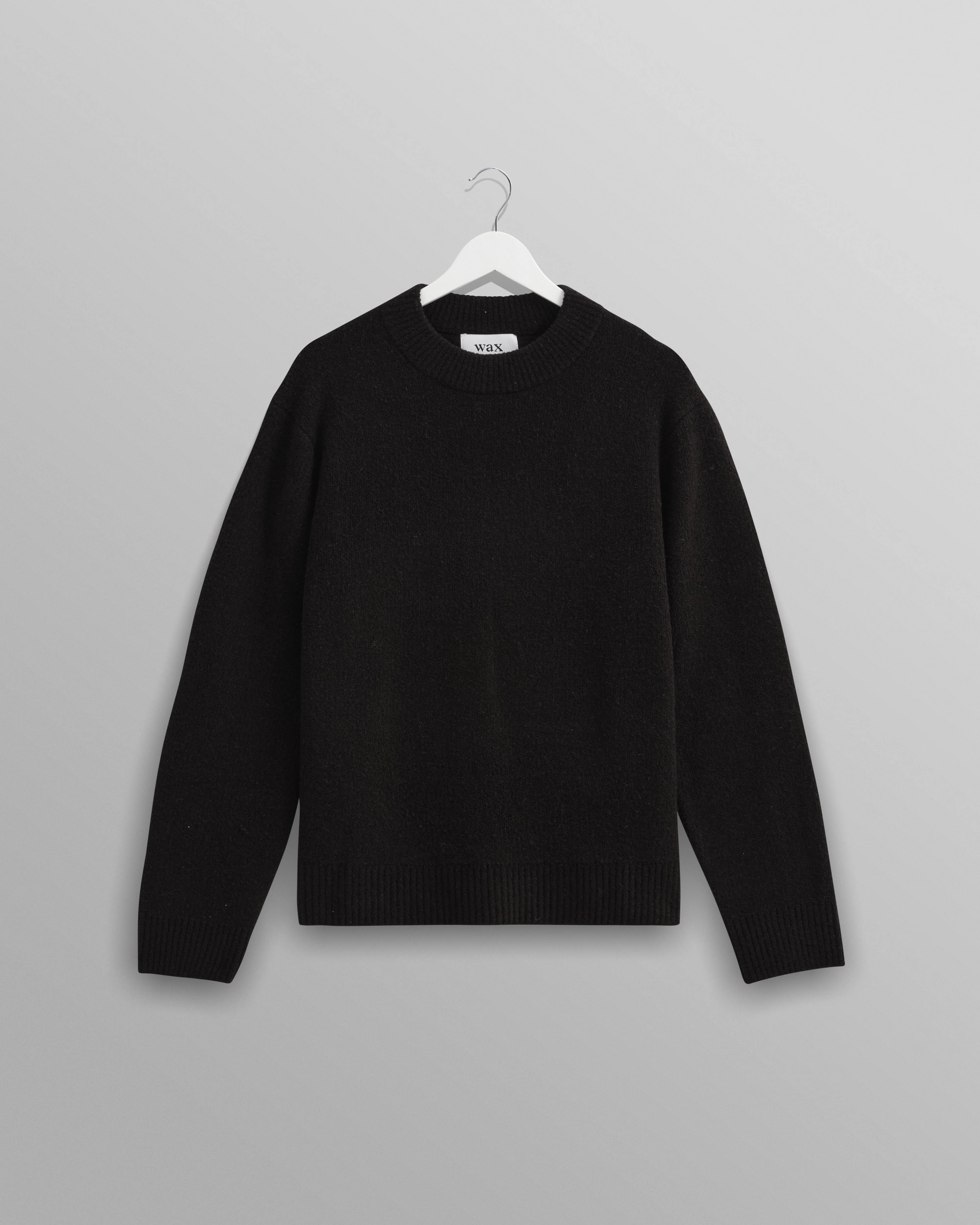 Wilde - Black Boucle Jumper