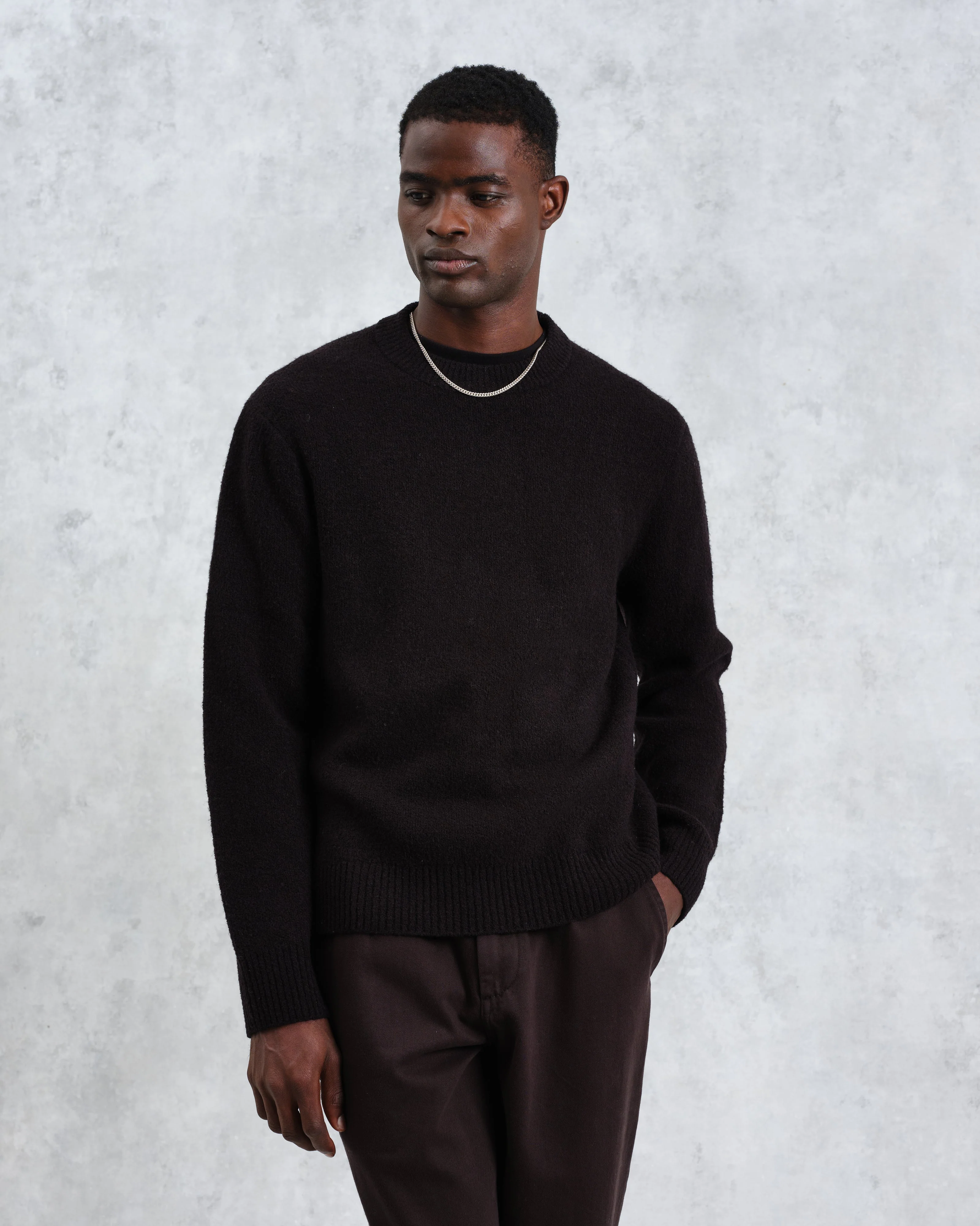 Wilde - Black Boucle Jumper - Image 2