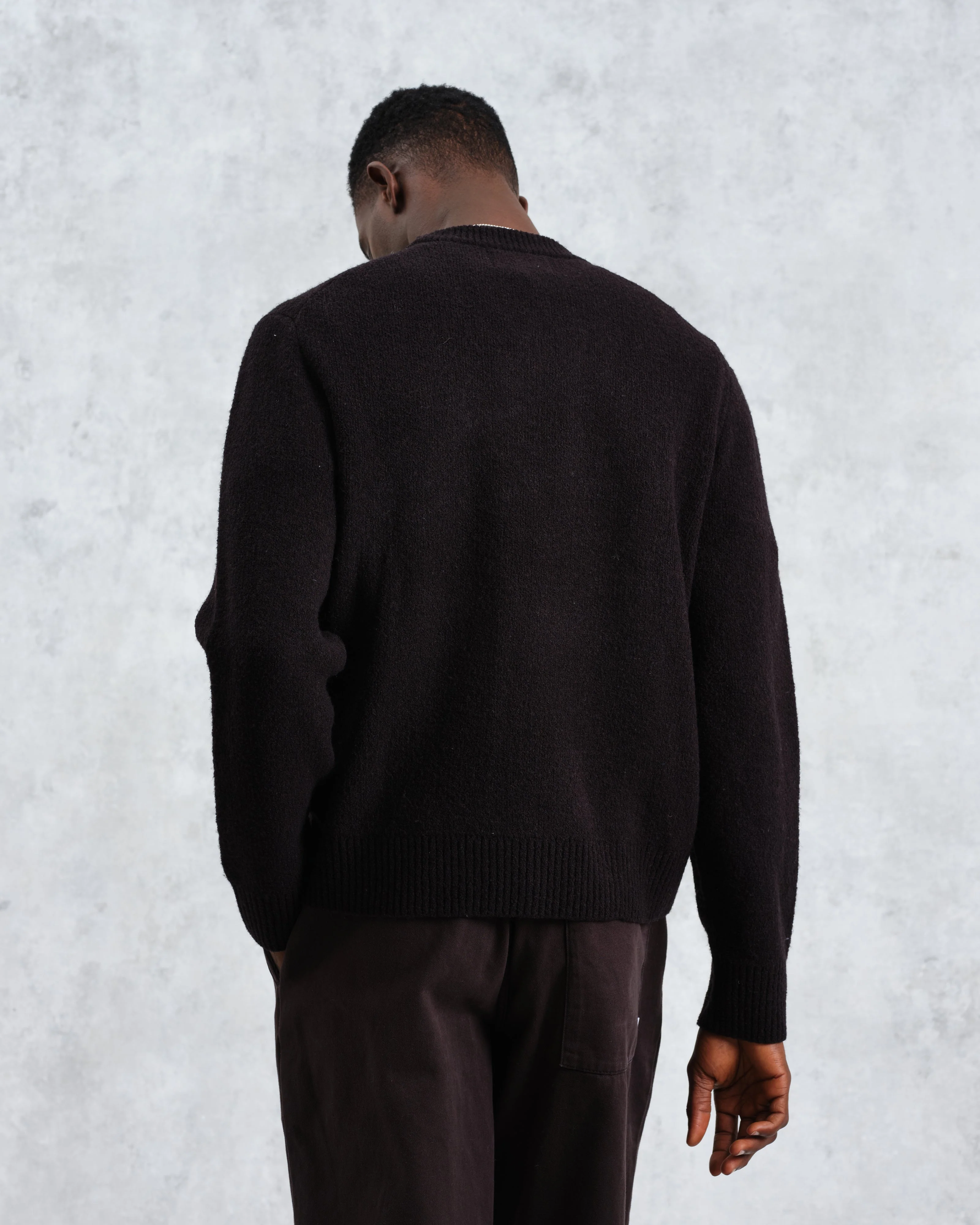 Wilde - Black Boucle Jumper - Image 7
