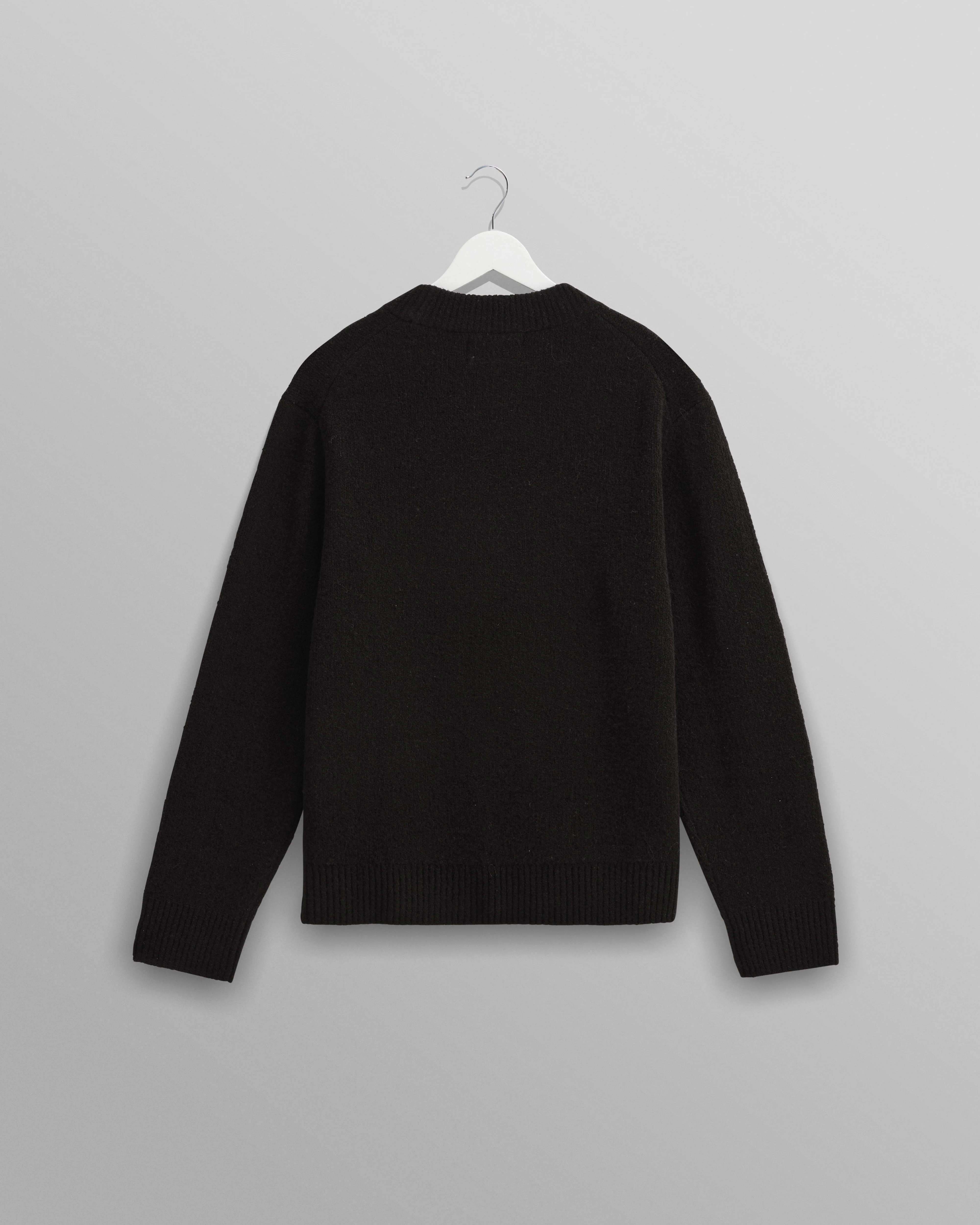 Wilde - Black Boucle Jumper - Image 9