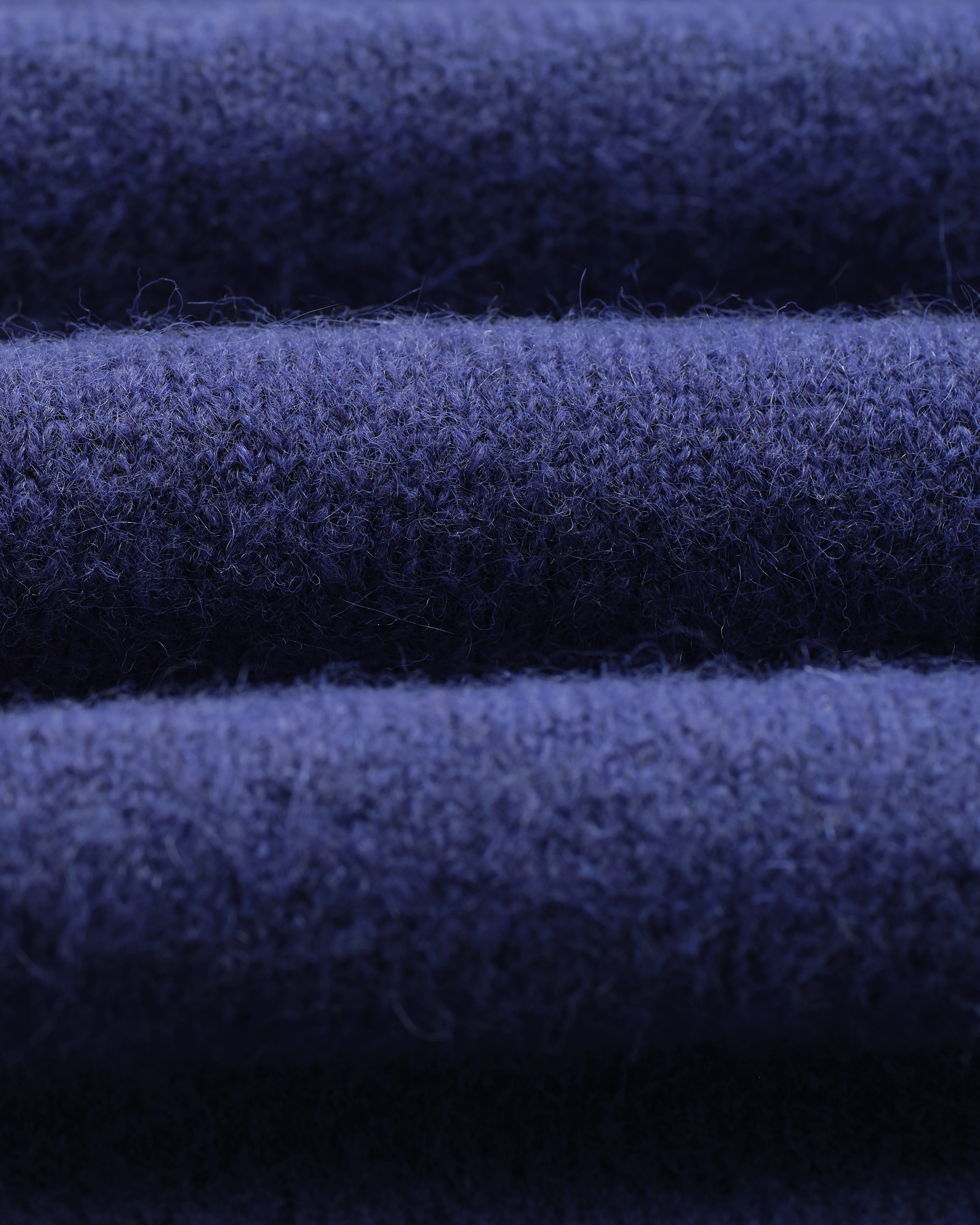 Wilde - Blue Fluffy Wool Crewneck - Image 9