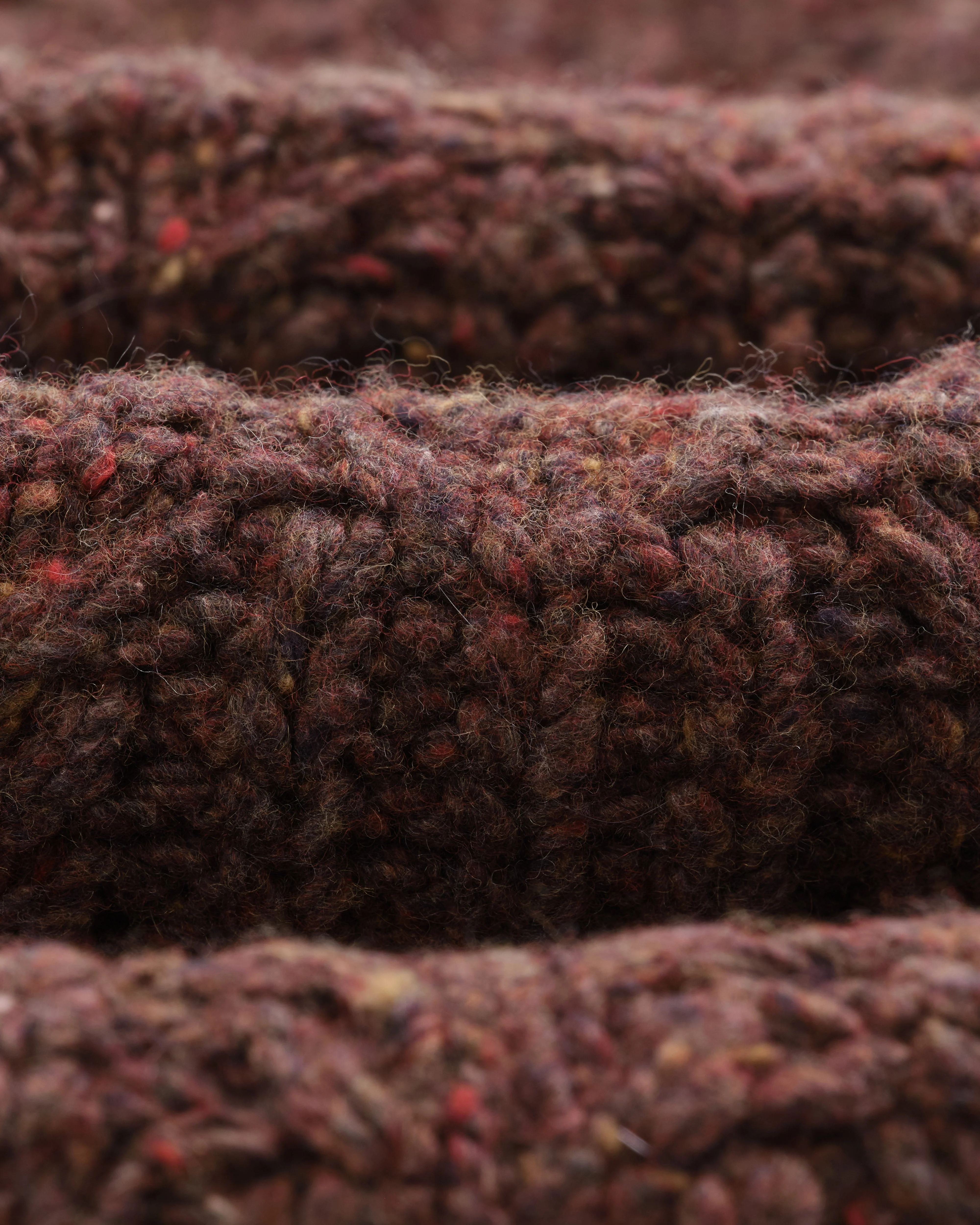 Wilde - Brown Checkerboard Leaf Jumper - Image 9