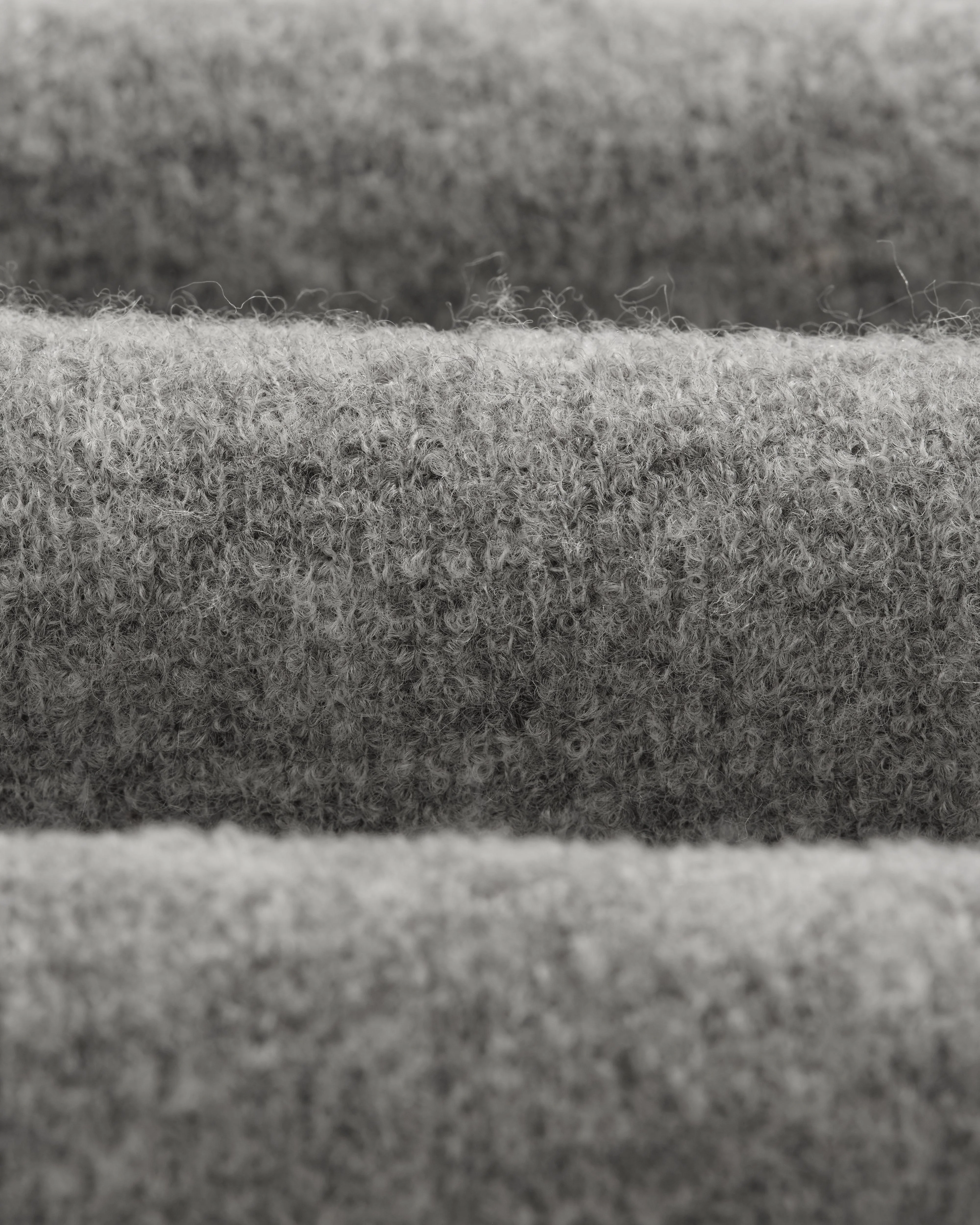 Wilde - Grey Marl Boucle Jumper - Image 9