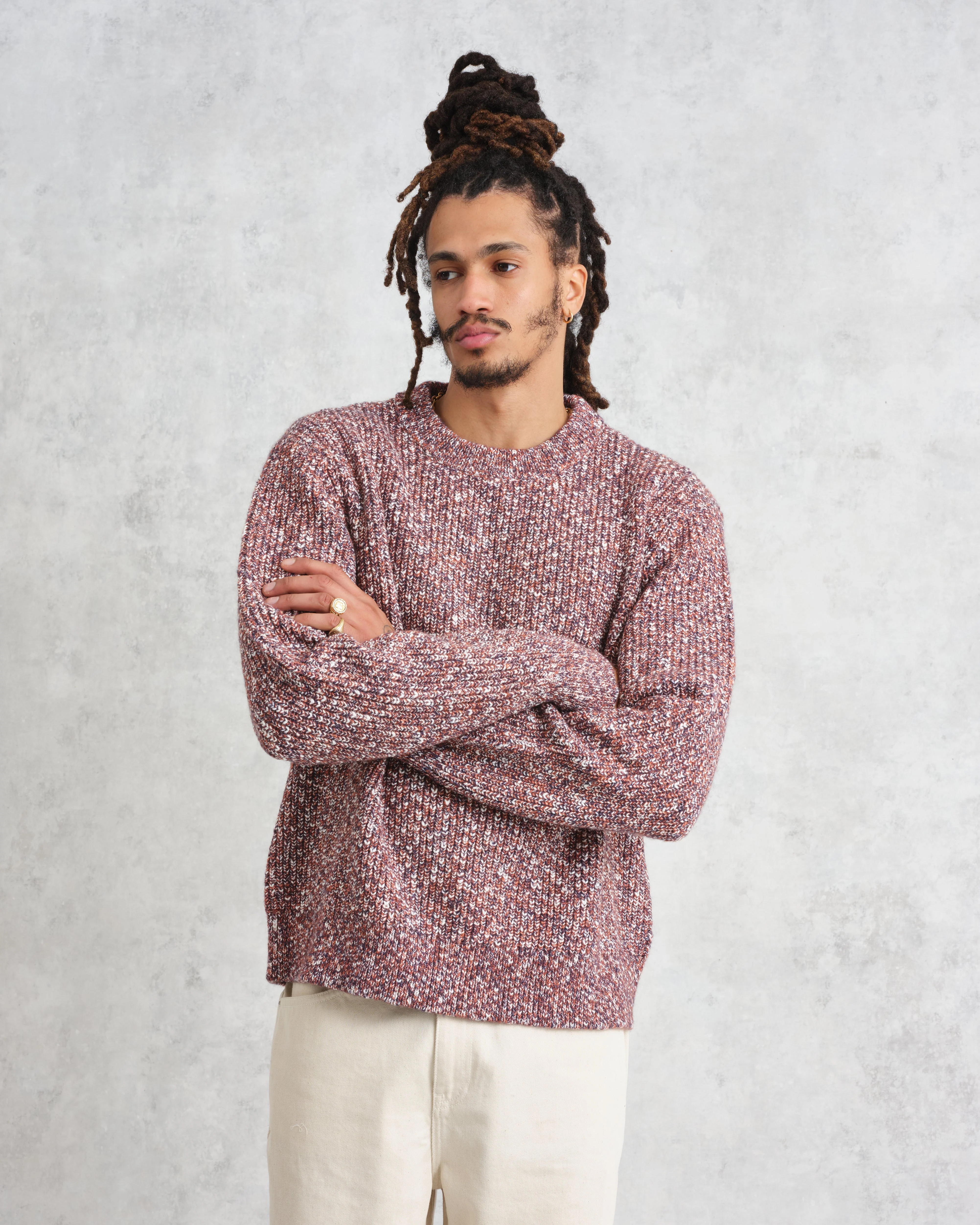 Wilde - Multicolour Twisted Rib Jumper - Image 2