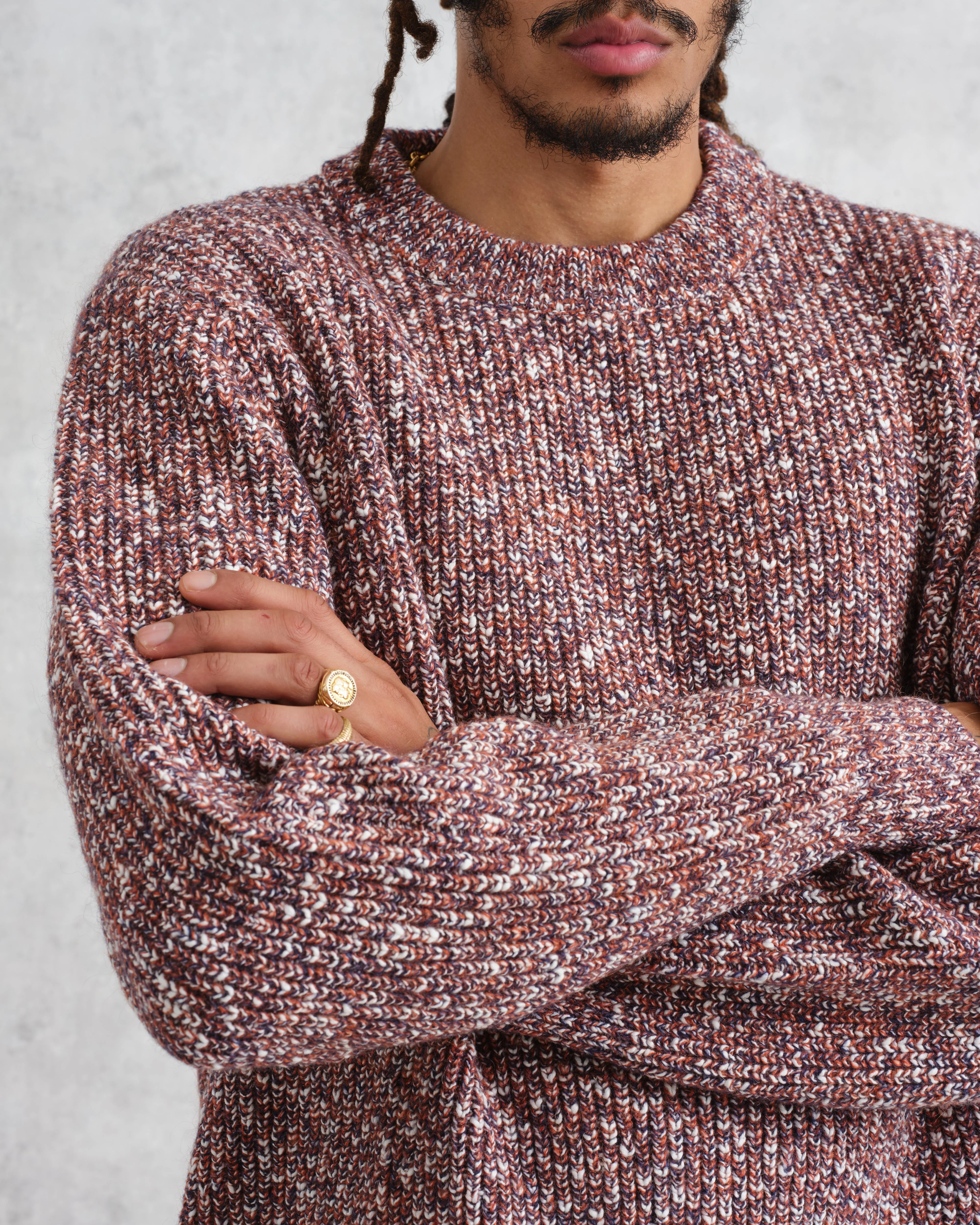 Wilde - Multicolour Twisted Rib Jumper - Image 3