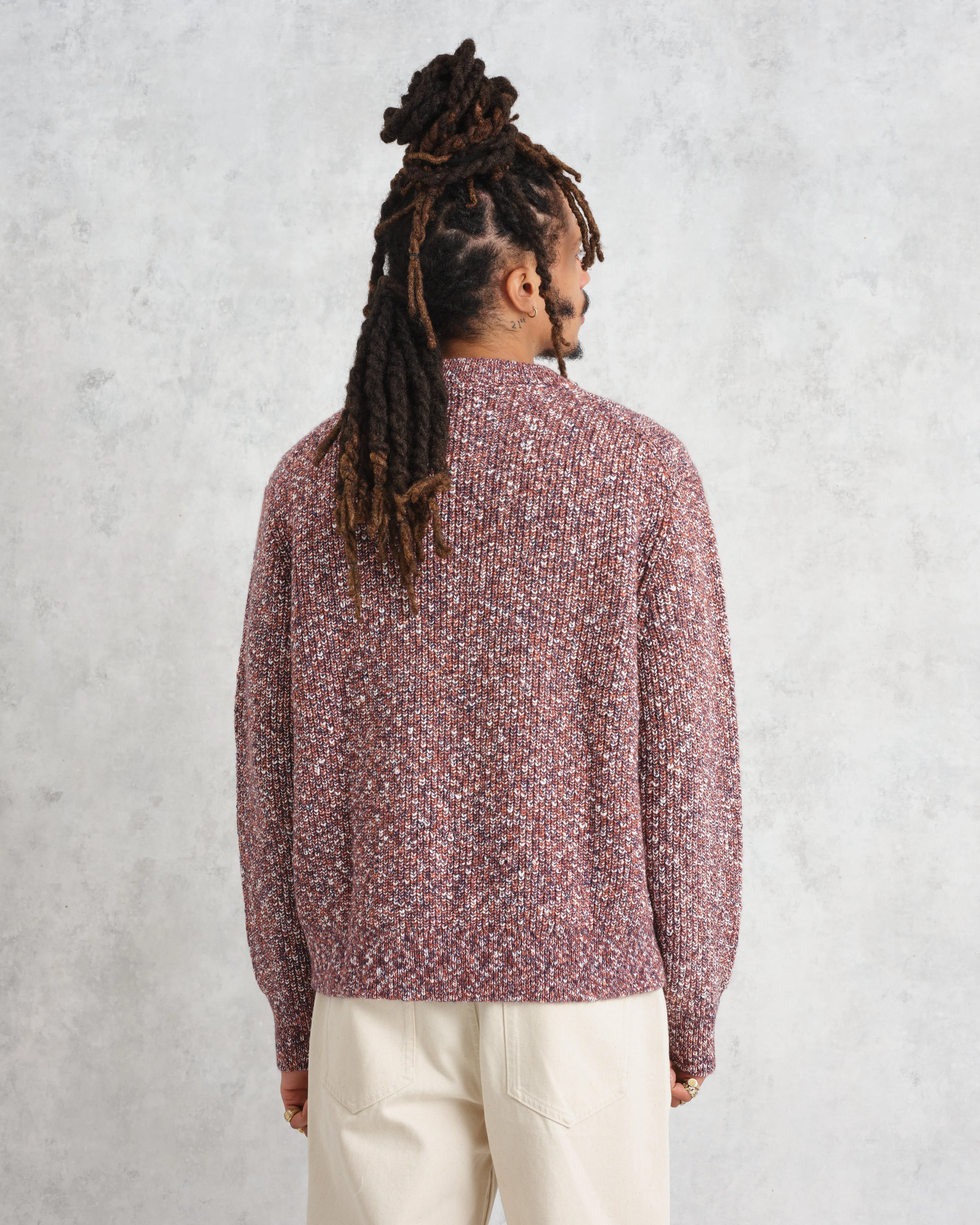 Wilde - Multicolour Twisted Rib Jumper - Image 7