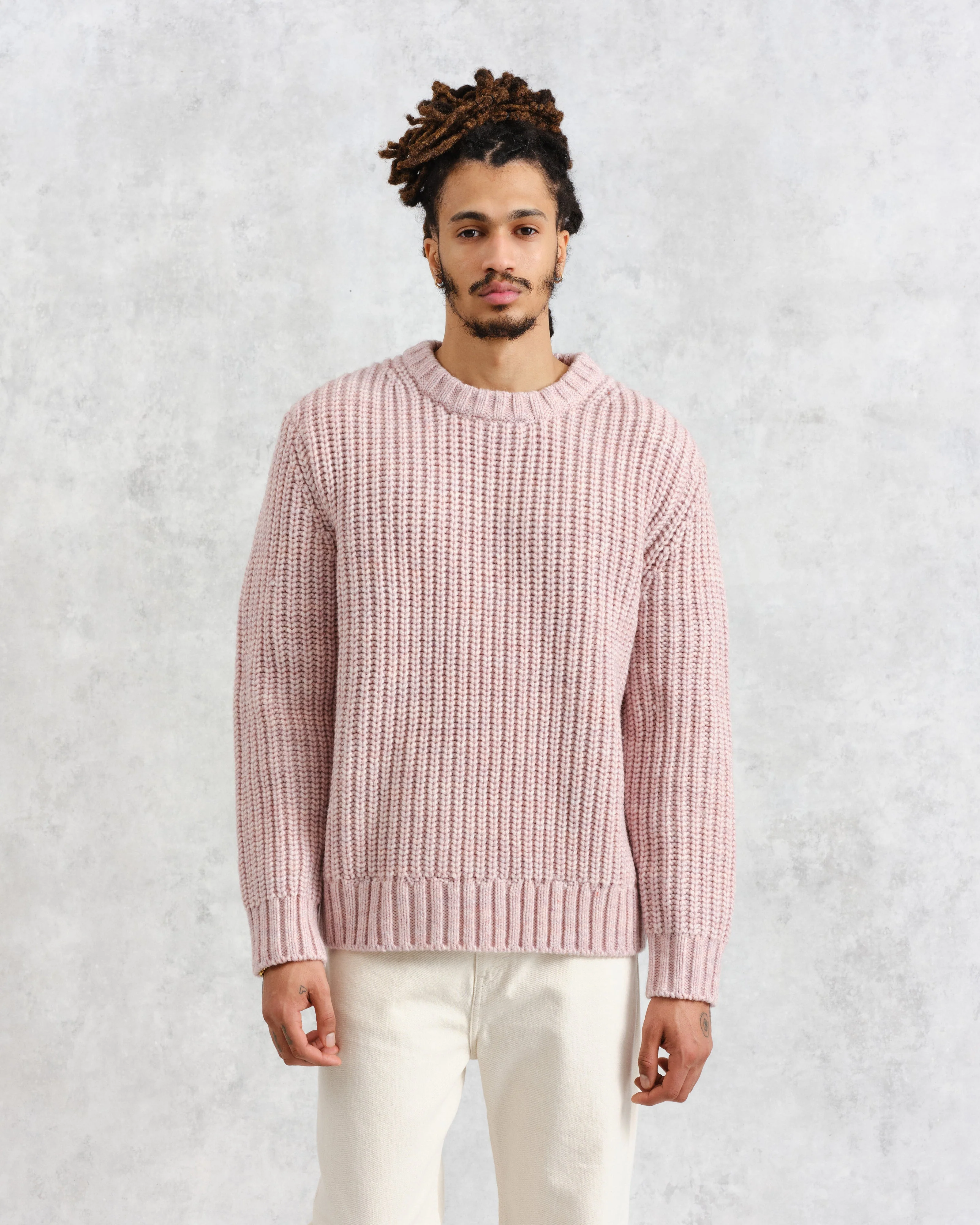 Wilde - Pink Heavyweight Knit Jumper - Image 2
