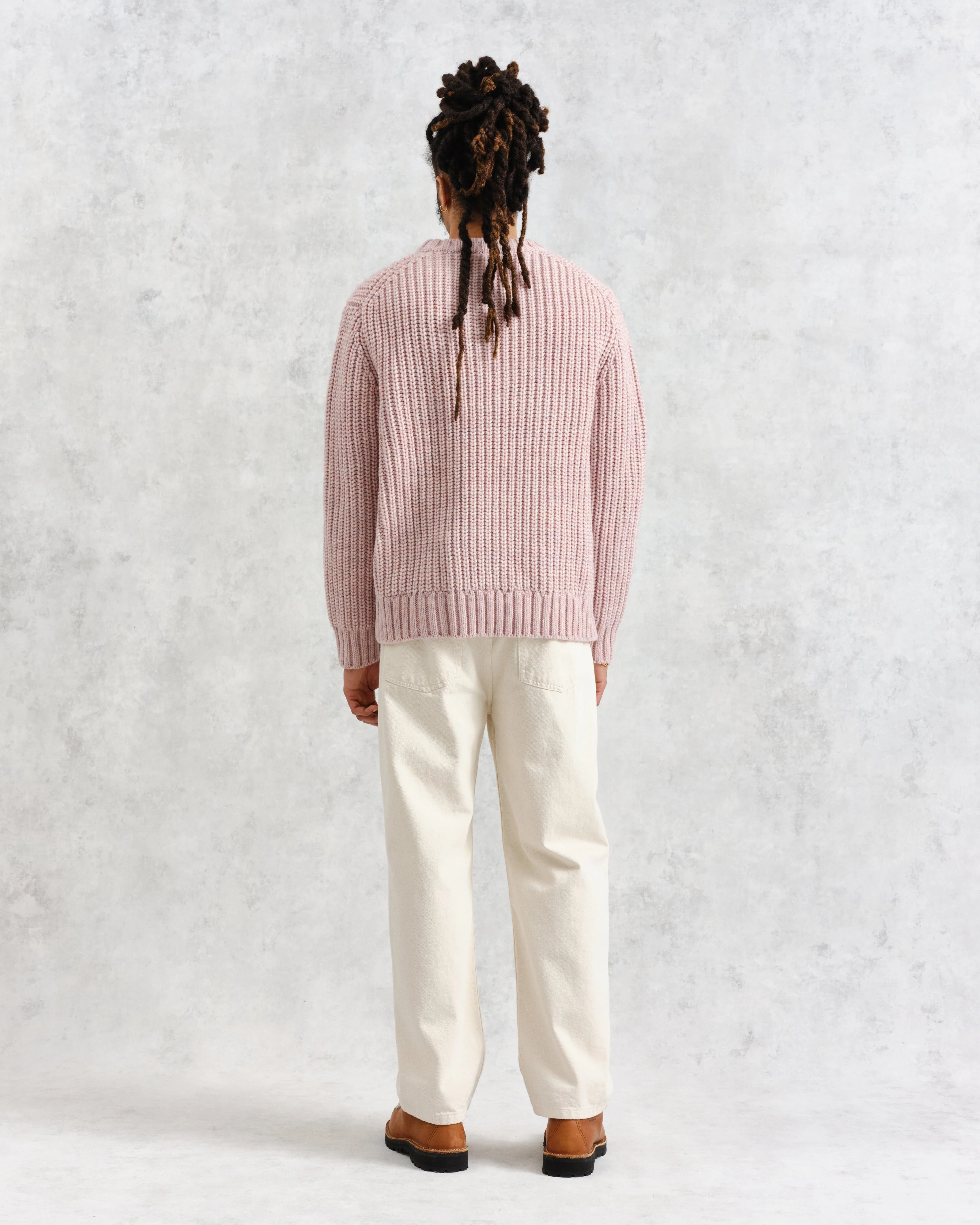Wilde - Pink Heavyweight Knit Jumper - Image 6
