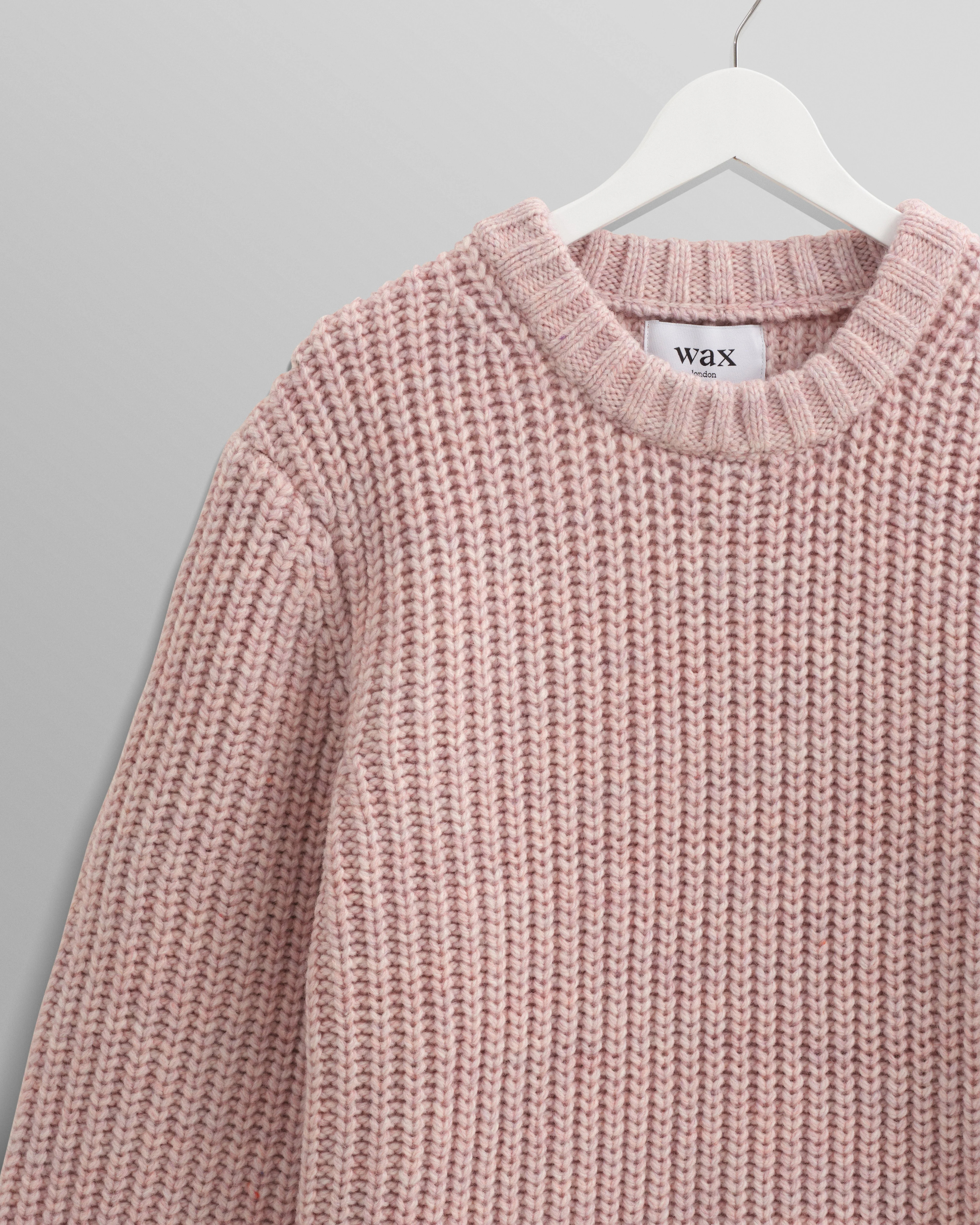 Wilde - Pink Heavyweight Knit Jumper - Image 8