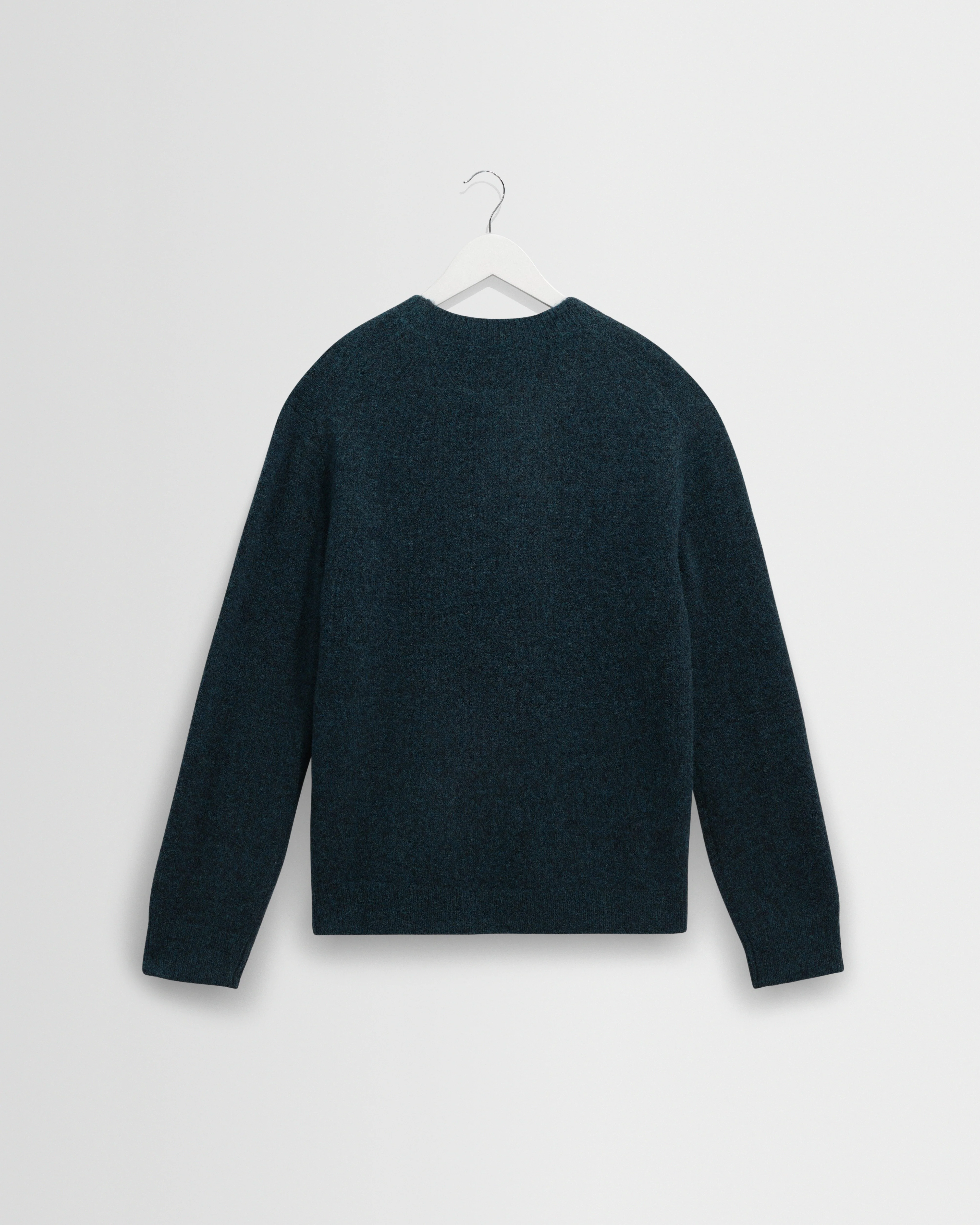 Wilde - Teal Fluffy Wool Crewneck - Image 8