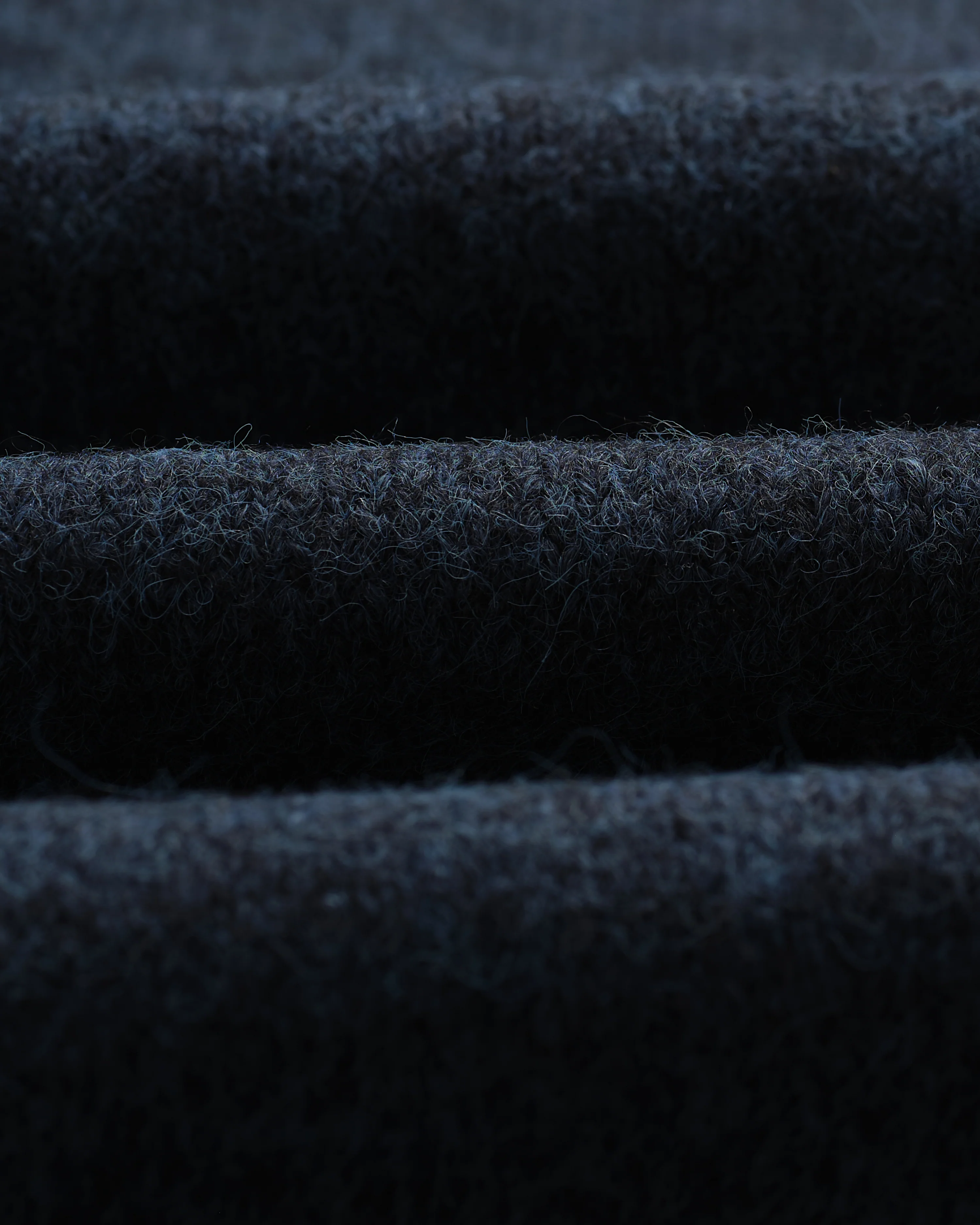 Wilde - Teal Fluffy Wool Crewneck - Image 9